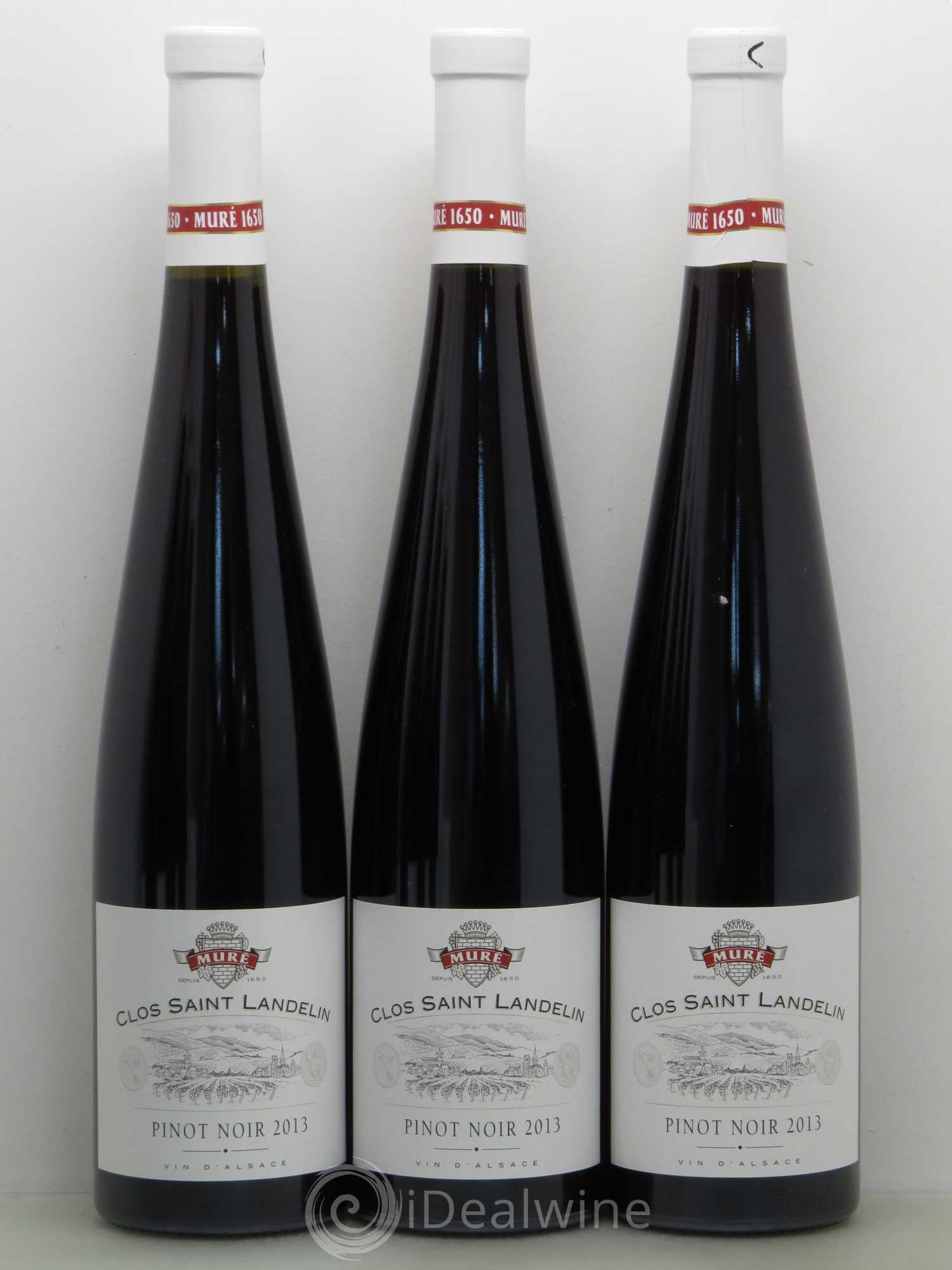 Alsace Pinot noir Clos Saint Landelin Rene Mure 2013 - Lot de 6 bouteilles - 1