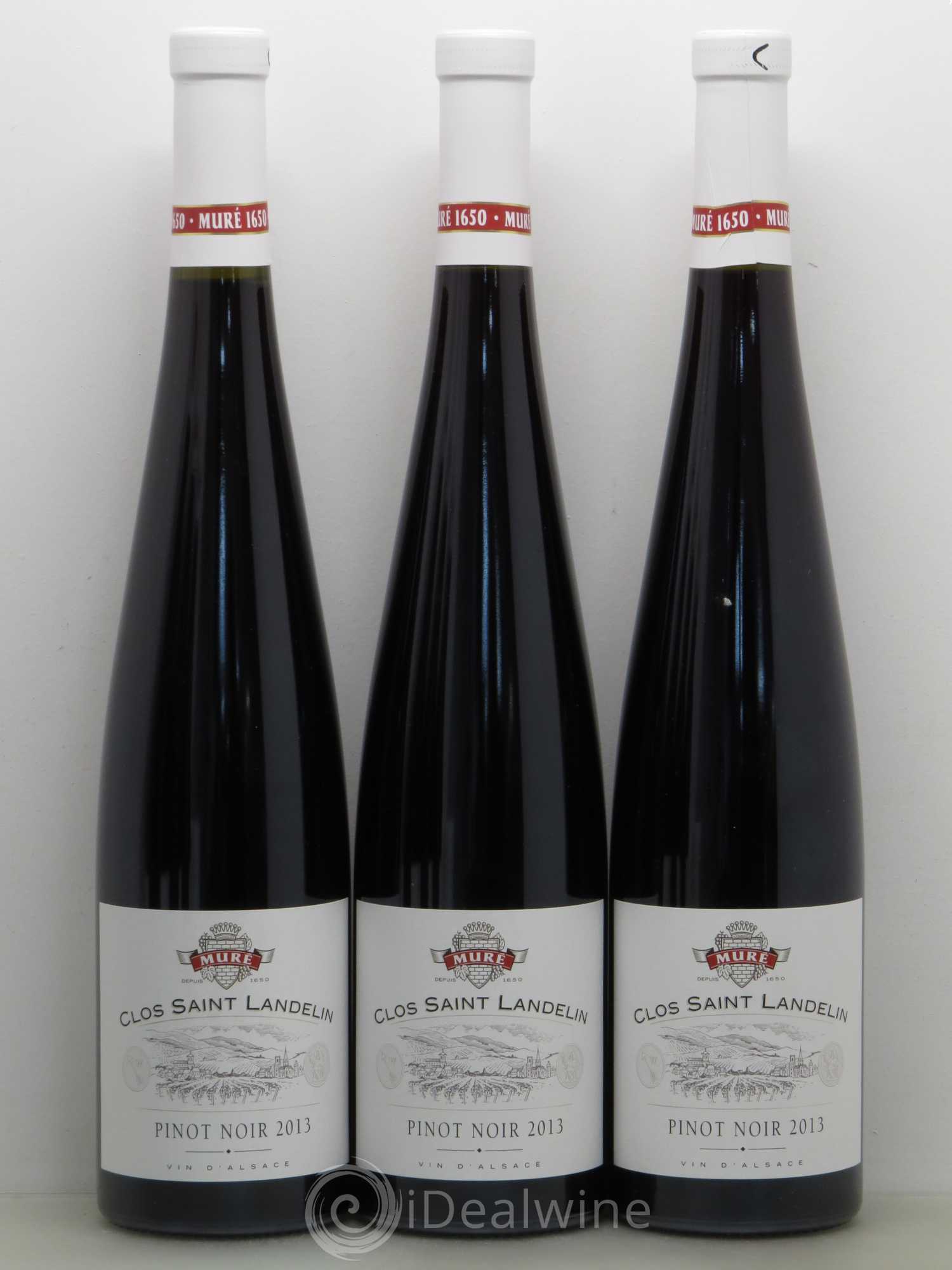 Alsace Pinot noir Clos Saint Landelin Rene Mure 2013 - Lot de 6 bouteilles - 2