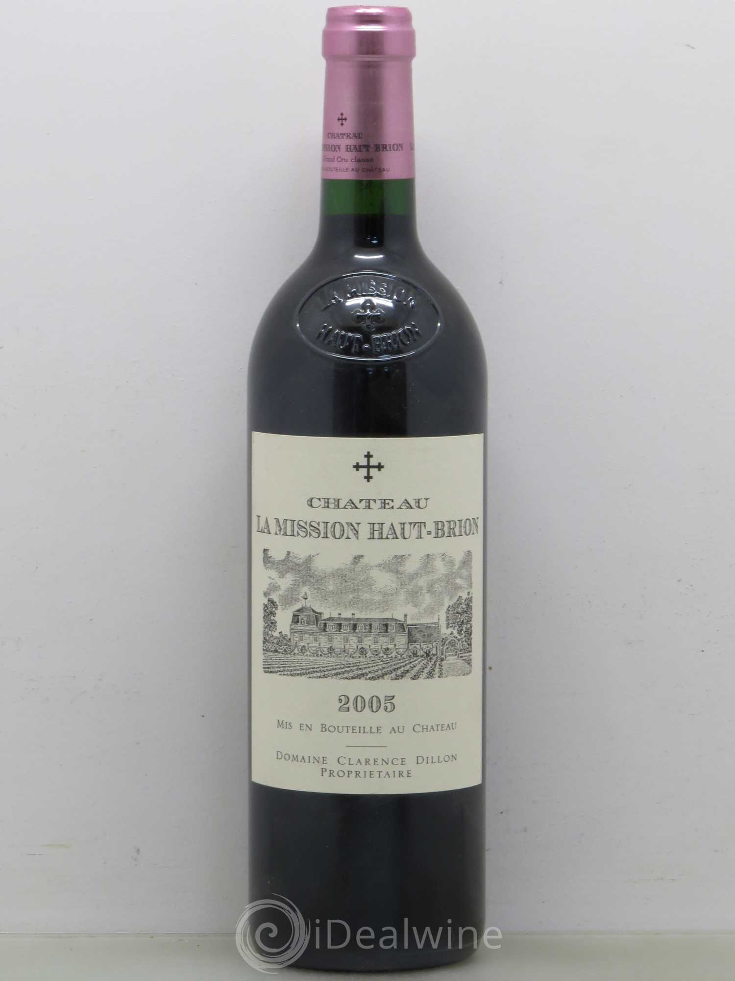 Château la Mission Haut-Brion Cru Classé de Graves 2005 - Lot de 1 bouteille - 0