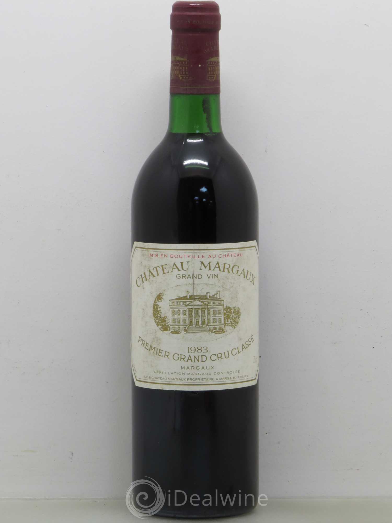 Château Margaux 1er Grand Cru Classé 1983 - Lot de 1 bouteille - 0