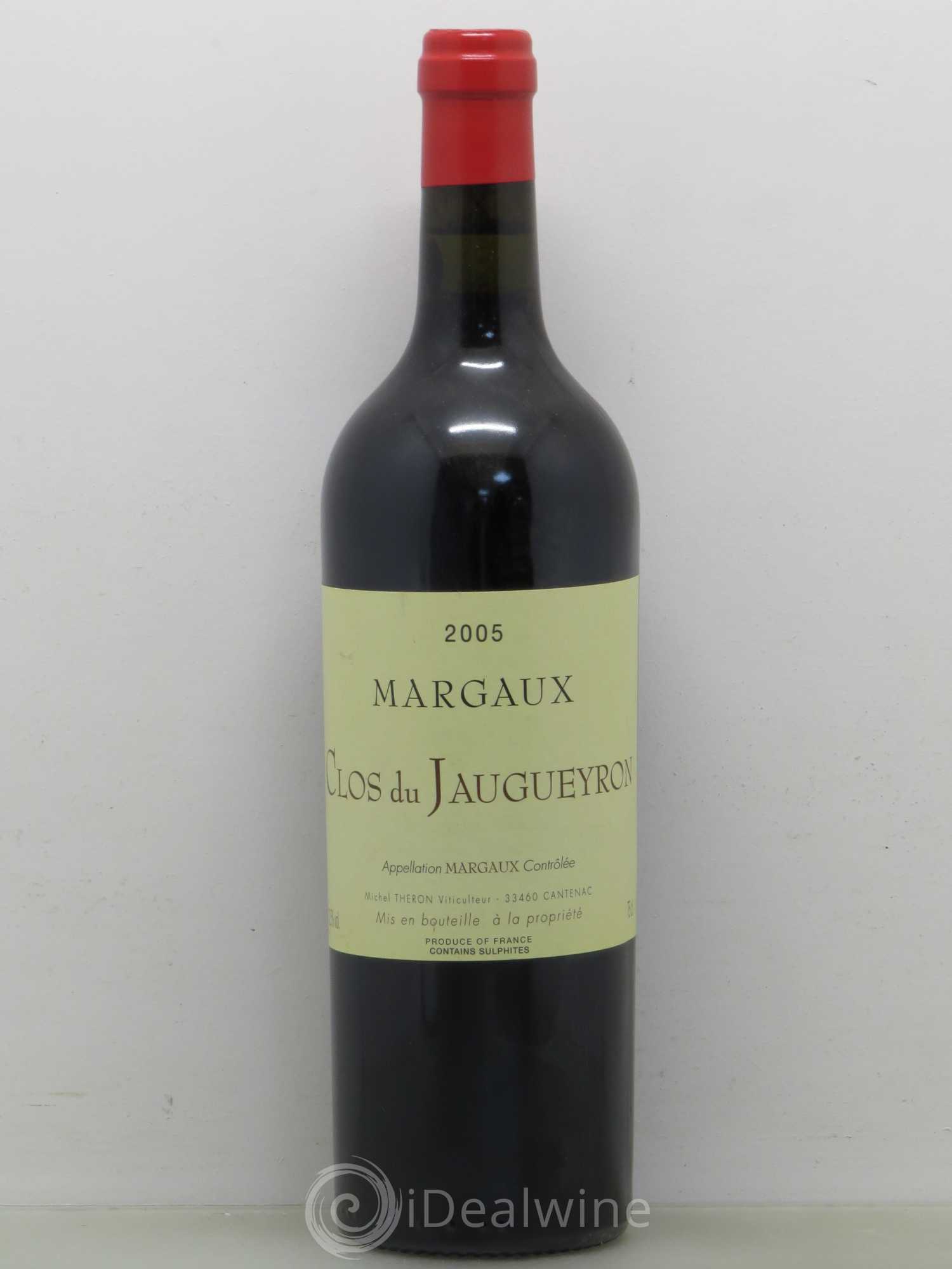 Bordeaux Clos Du Jaugueyron Margaux 2005 - Posten von 1 Flasche - 0