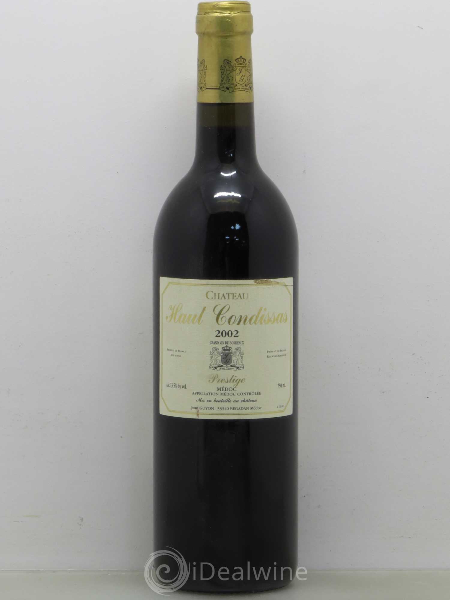 Haut-Condissas 2002 - Lot de 1 bouteille - 0