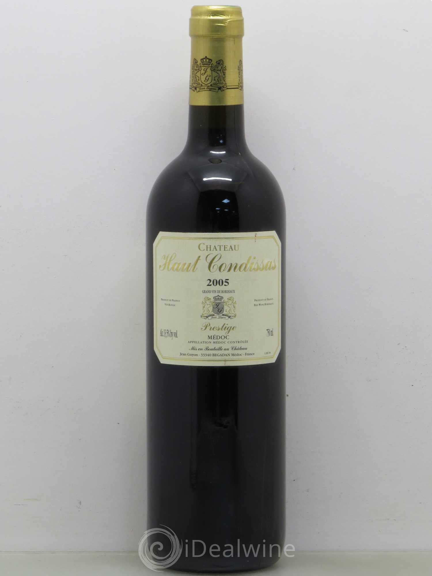 Haut-Condissas 2005 - Lot de 1 bouteille - 0