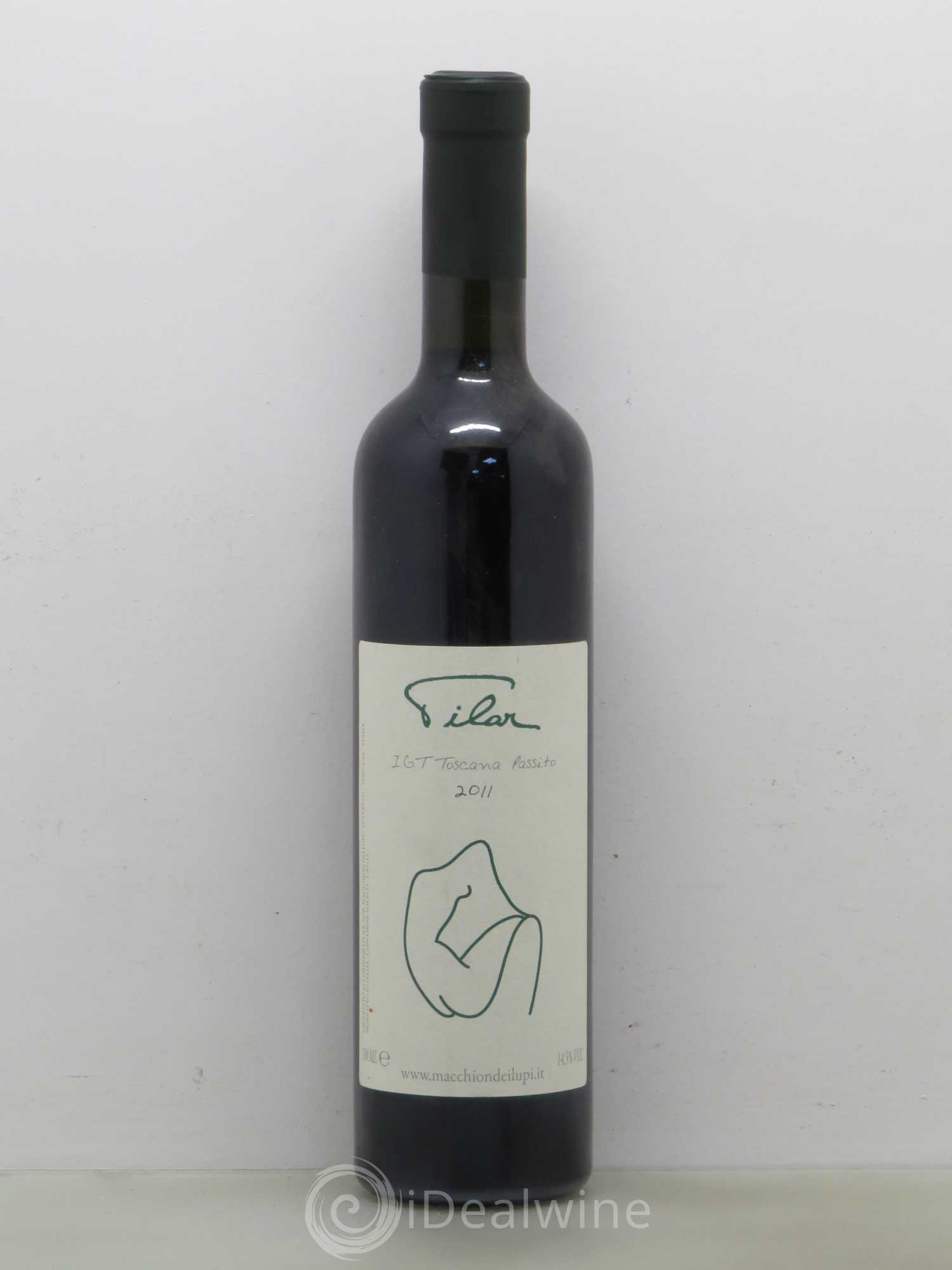 Italie Macchion Dei Lupi Pilar (50cl) 2011 - Posten von 1 Flasche - 0