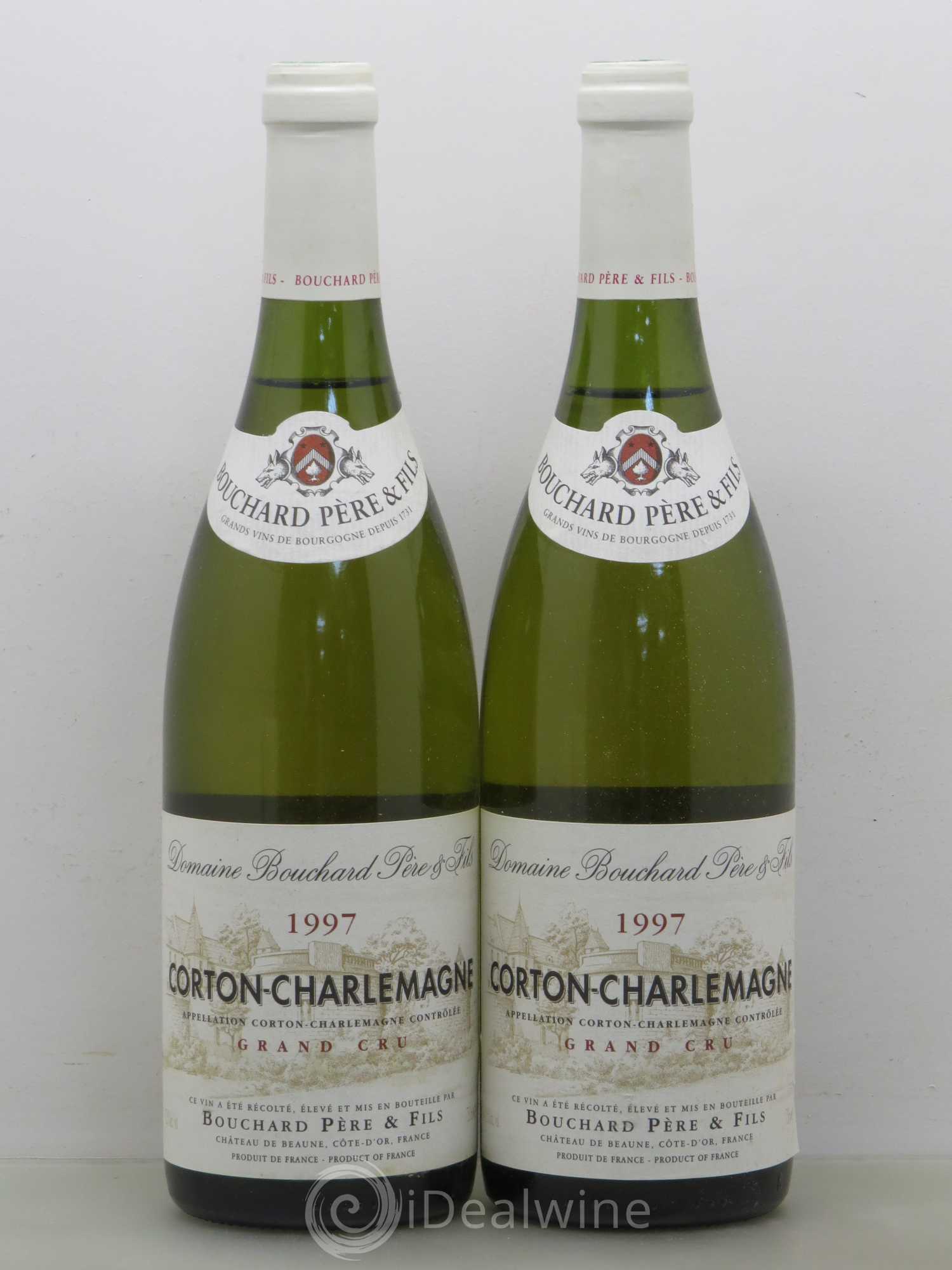 Corton-Charlemagne Grand Cru Bouchard Père & Fils 1997 - Lot de 2 bouteilles - 0