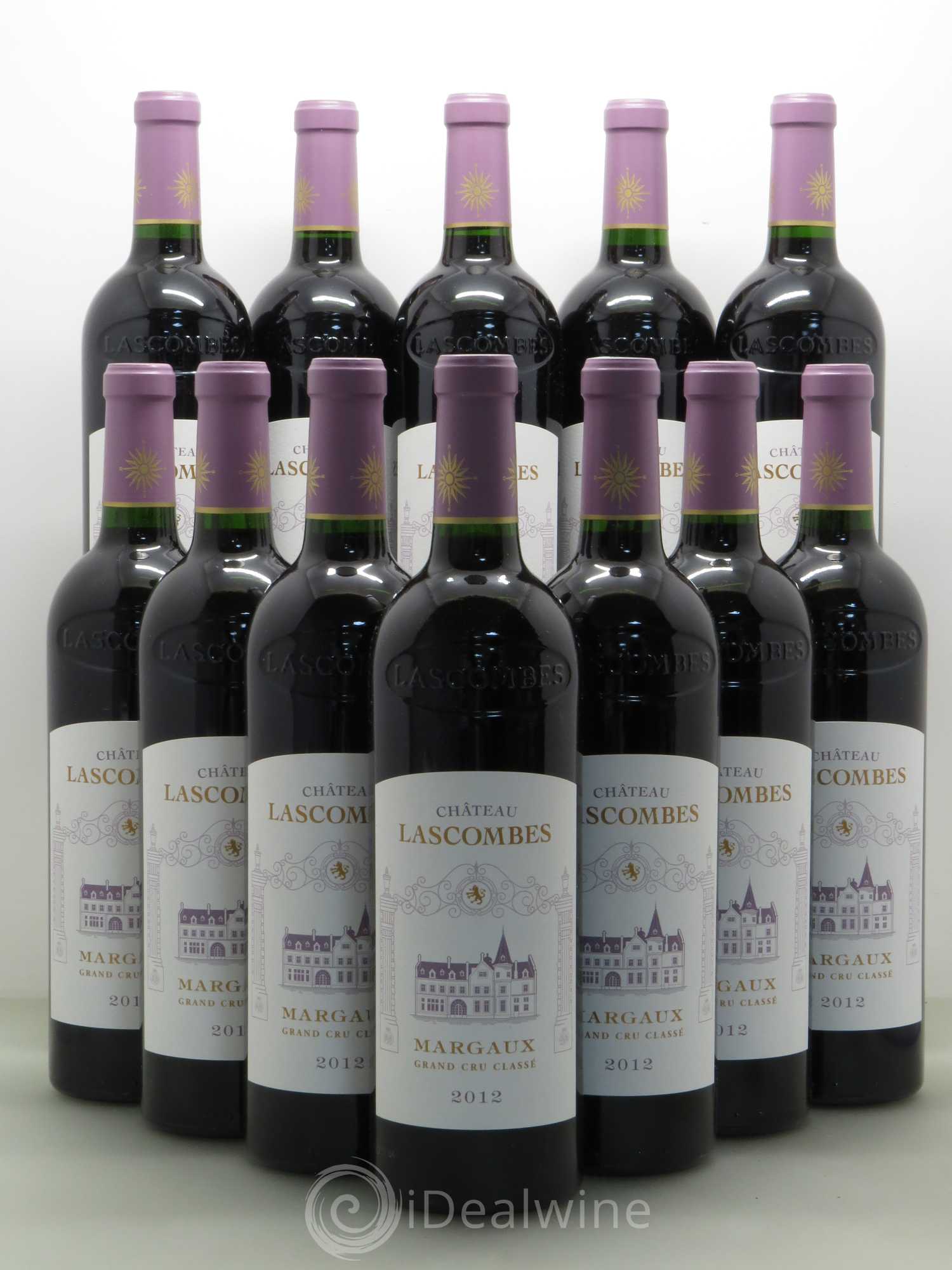 Château Lascombes 2ème Grand Cru Classé 2012 - Lot de 12 bouteilles - 0