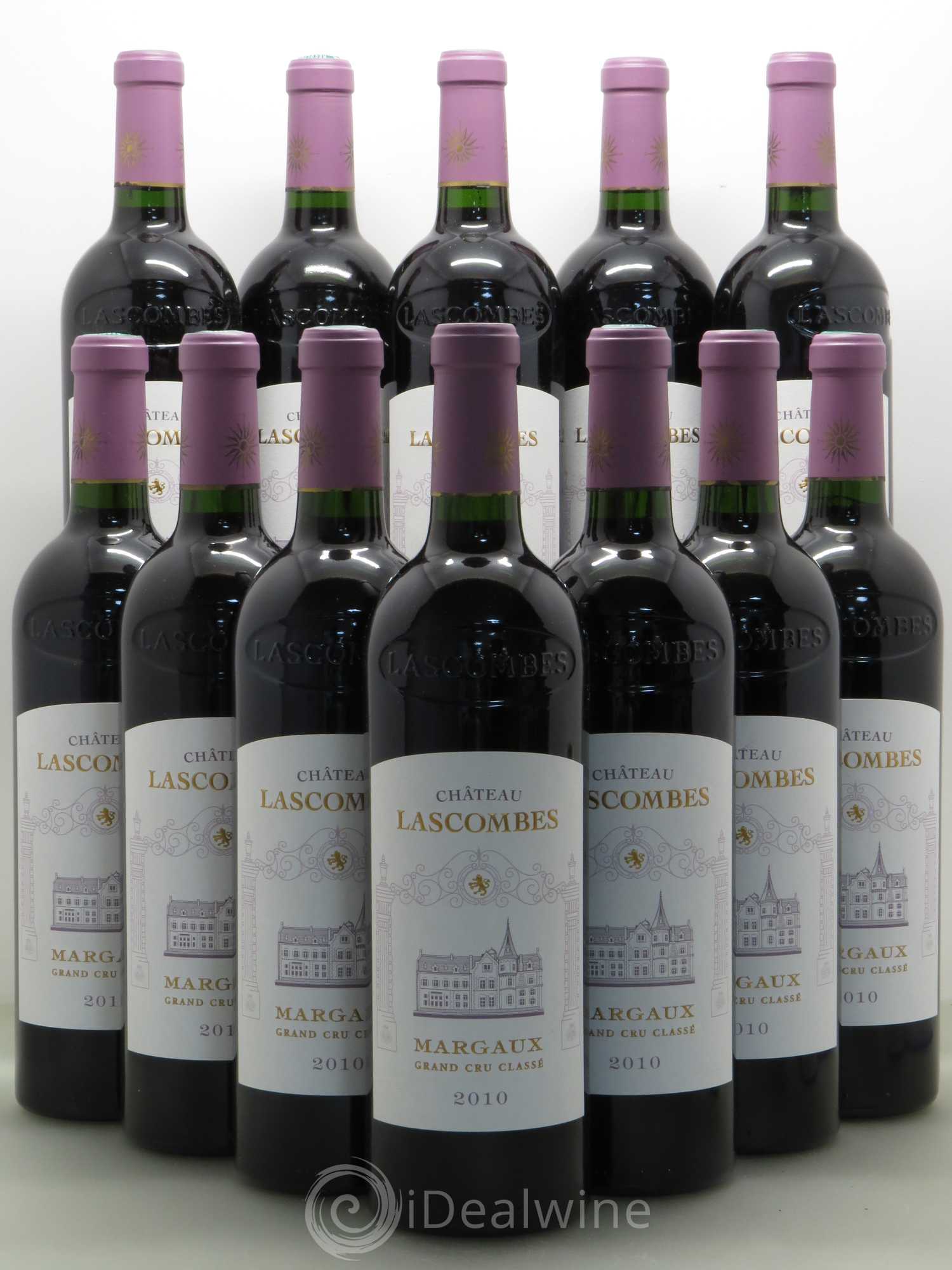 Château Lascombes 2ème Grand Cru Classé 2010 - Lot de 12 bouteilles - 0