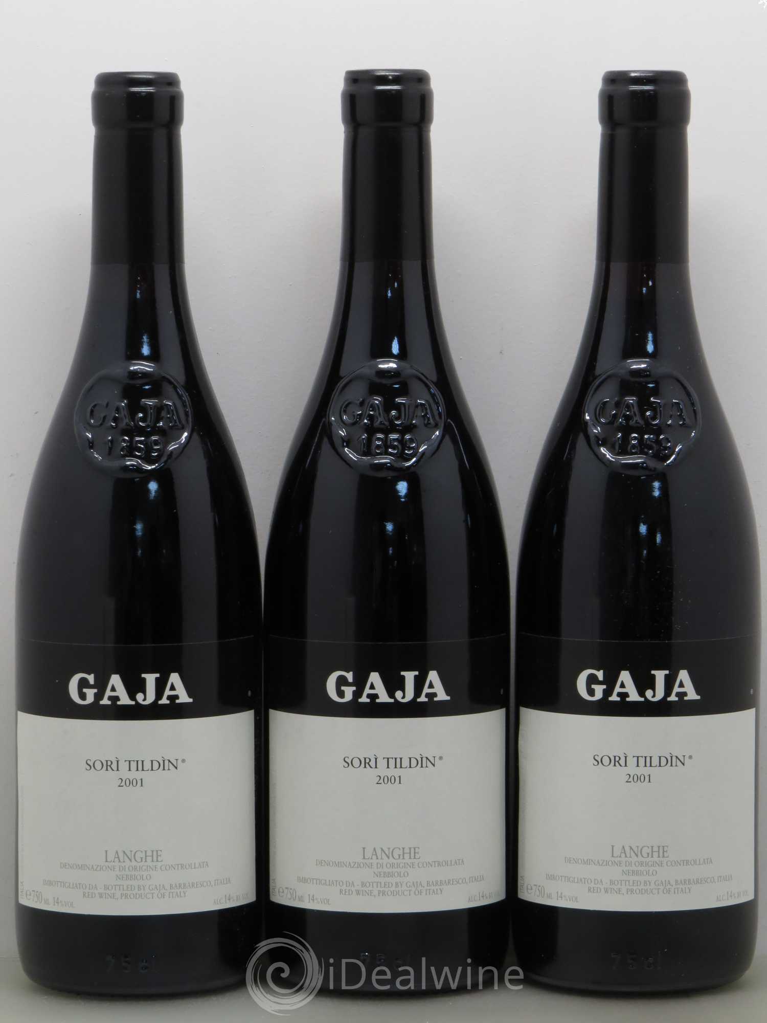 Langhe Sorì Tildìn Gaja 2001 - Lot de 6 bouteilles - 2
