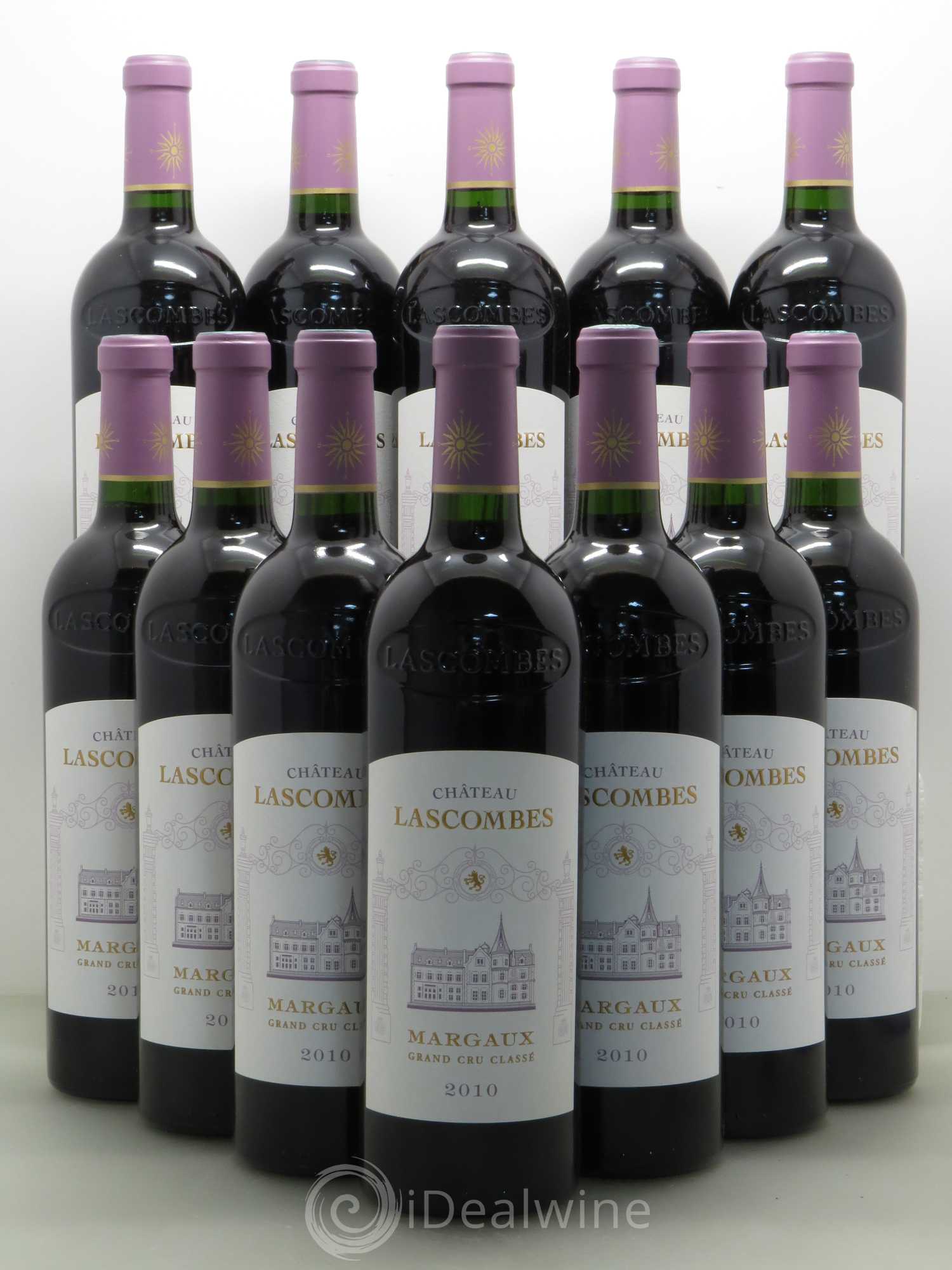 Château Lascombes 2ème Grand Cru Classé 2010 - Lot de 12 bouteilles - 0