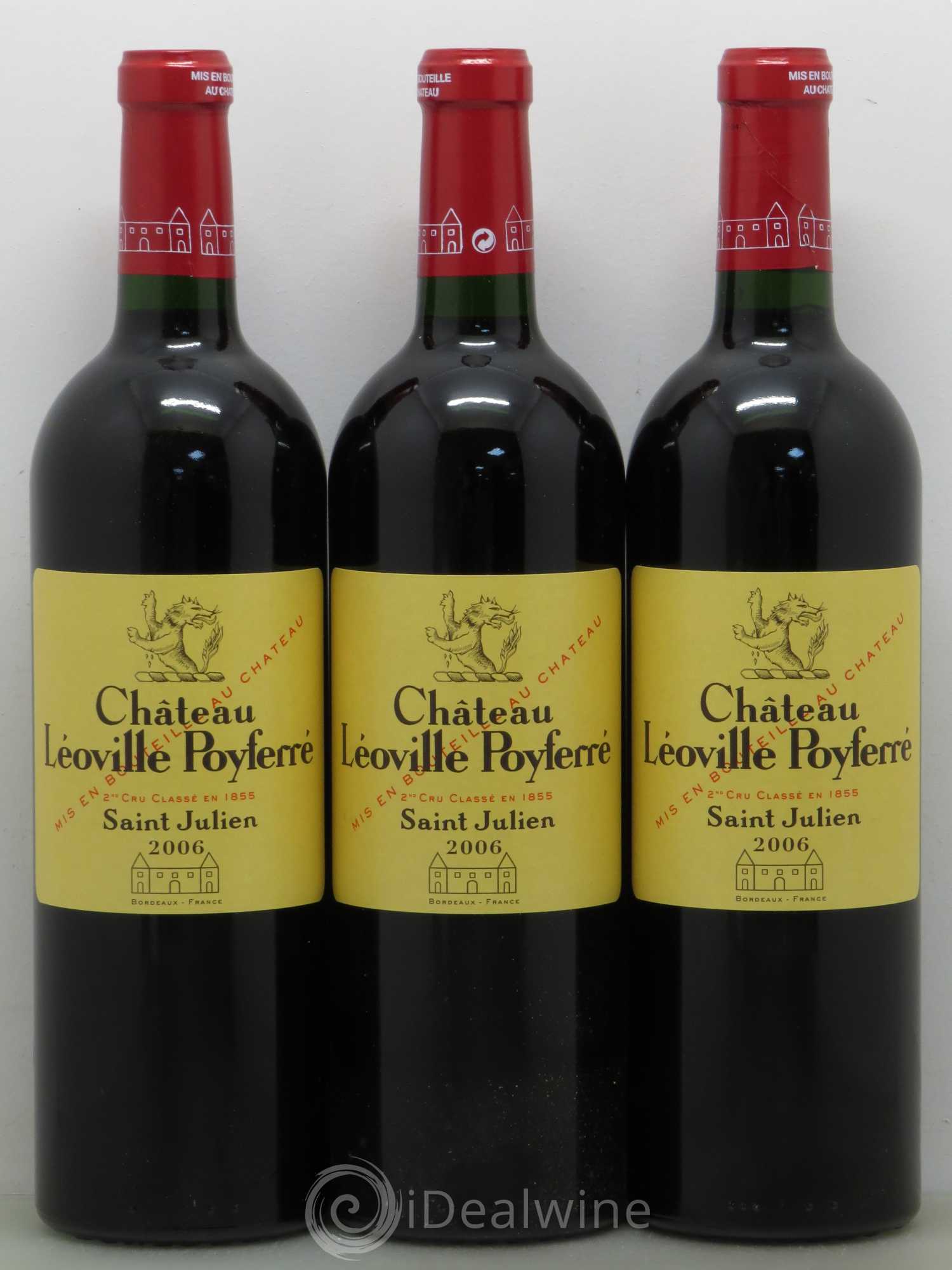 Château Léoville Poyferré 2ème Grand Cru Classé 2006 - Lot de 12 bouteilles - 4