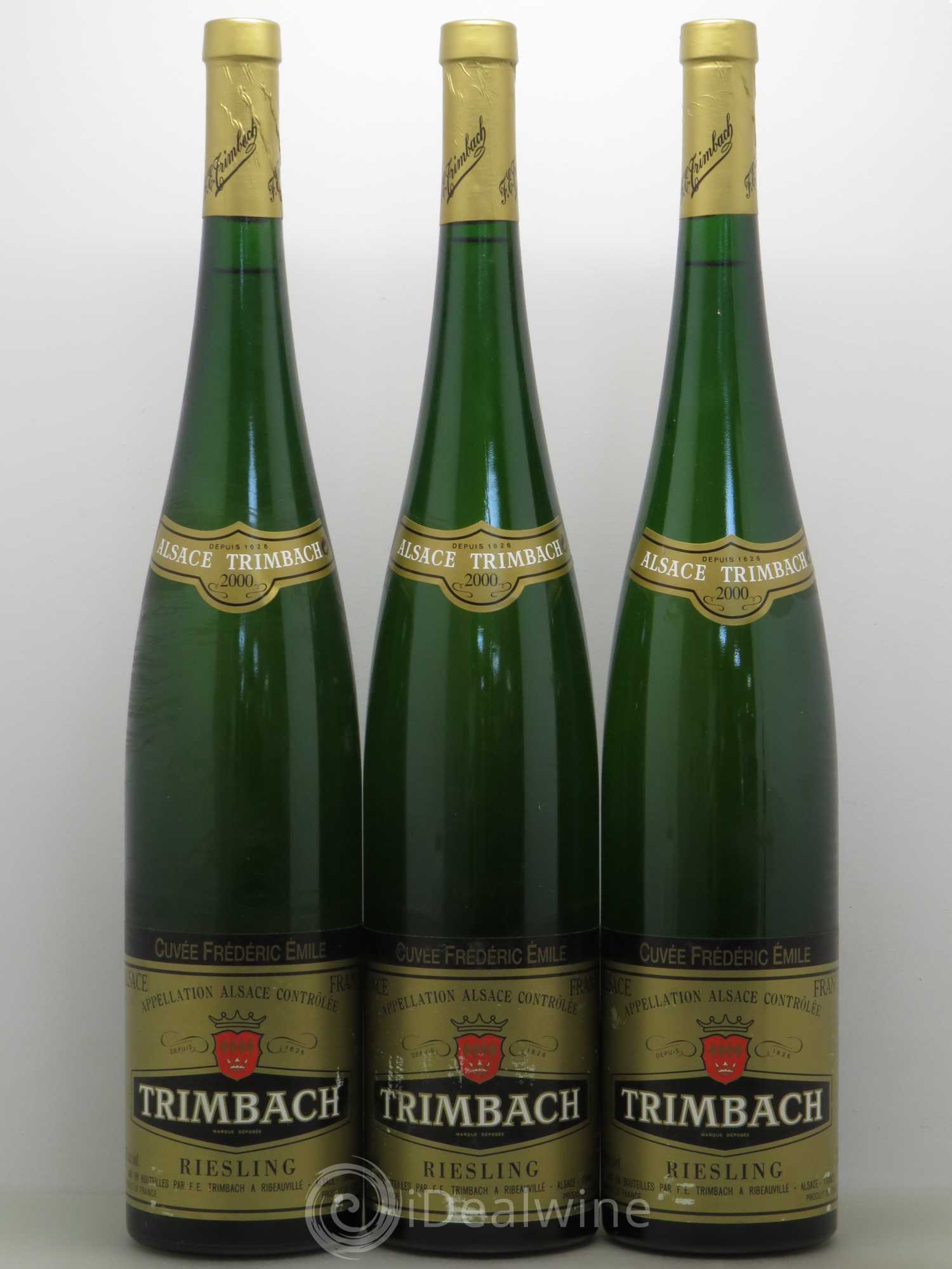 Alsace Riesling Cuvée Frédéric Emile Trimbach (Domaine) 2000 - Posten von 3 Magnum - 0