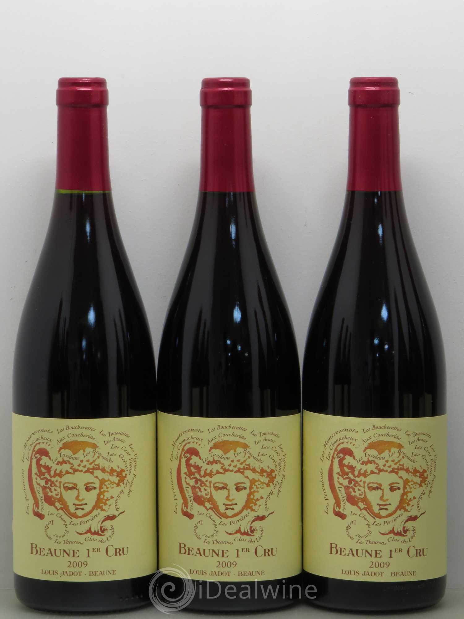 Beaune 1er Cru Louis Jadot 2009 - Lot de 12 bouteilles - 2