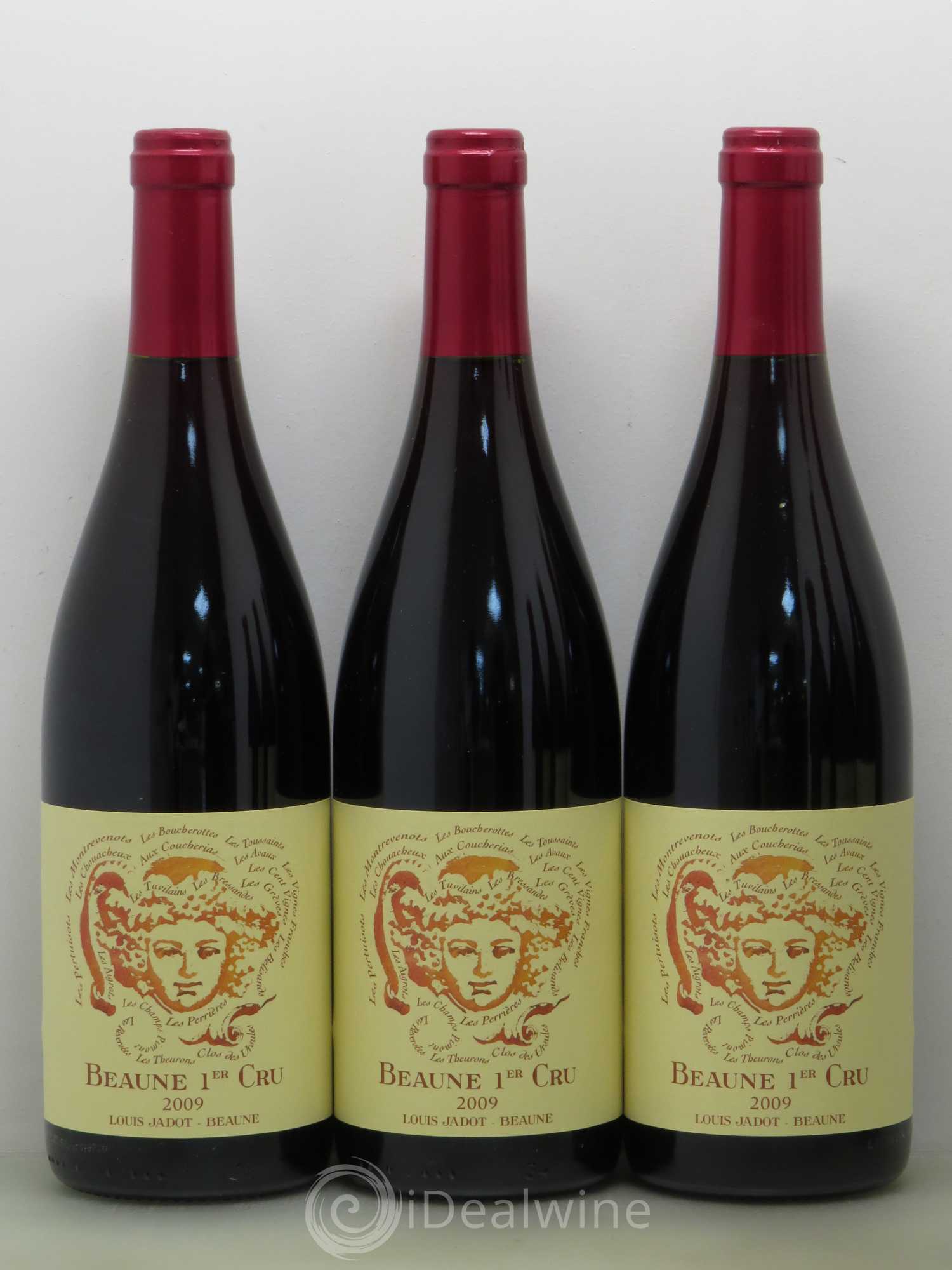 Beaune 1er Cru Louis Jadot 2009 - Lot de 6 bouteilles - 1