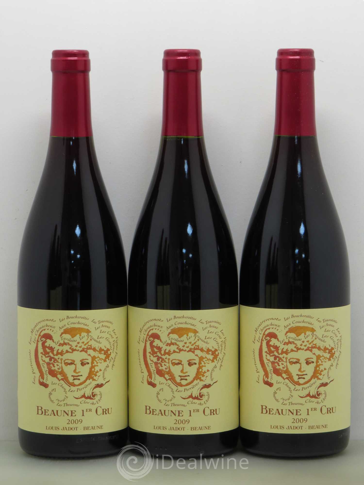 Beaune 1er Cru Louis Jadot 2009 - Lot de 6 bouteilles - 2
