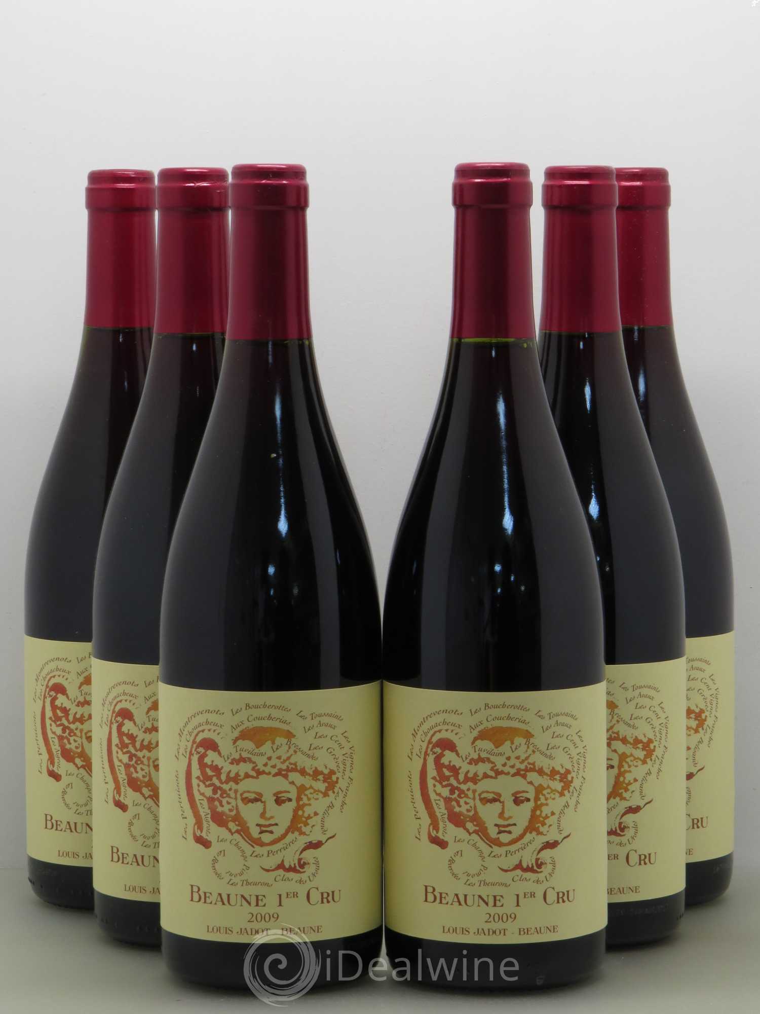 Beaune 1er Cru Louis Jadot 2009 - Lot de 6 bouteilles - 0