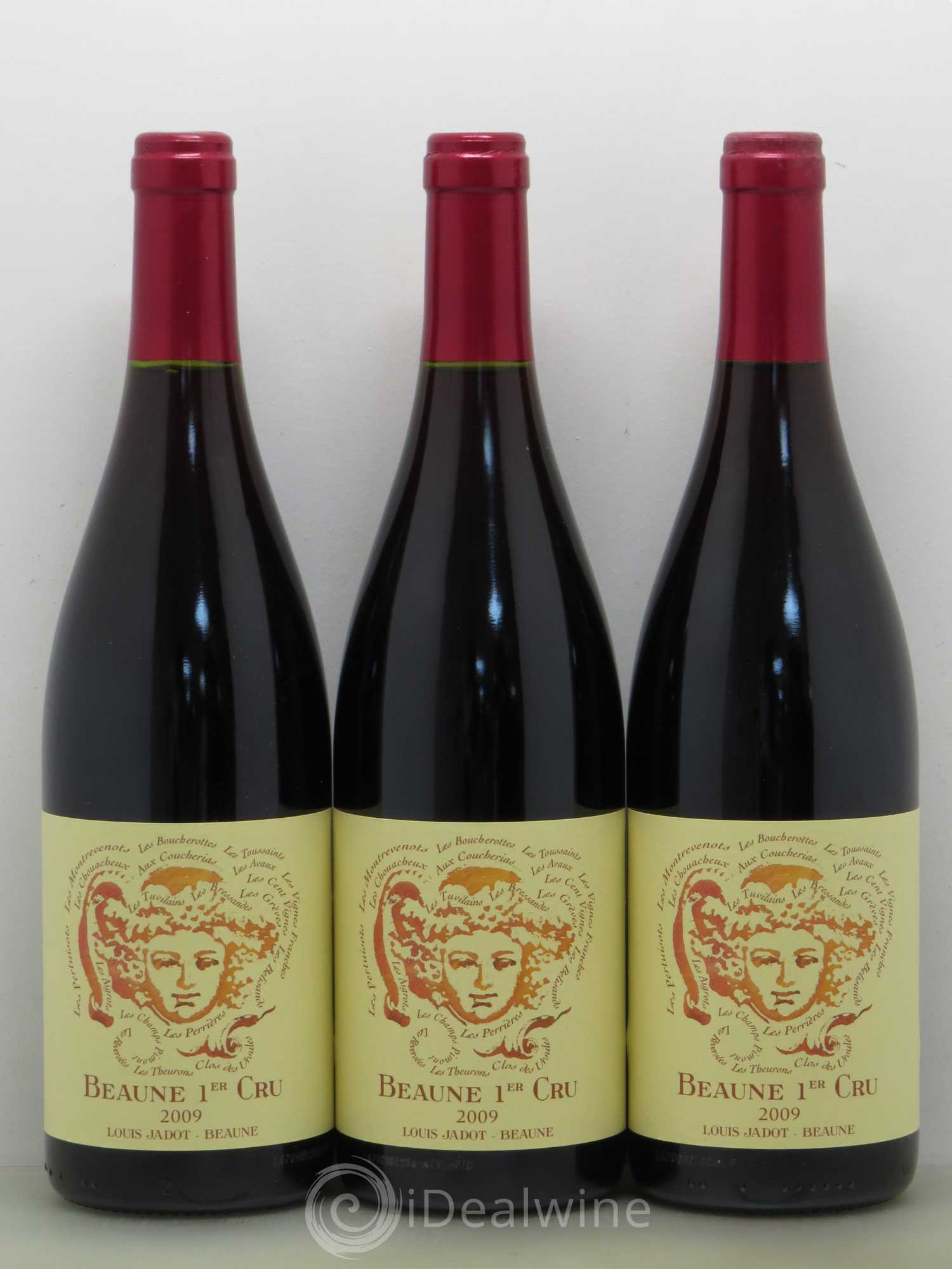 Beaune 1er Cru Louis Jadot 2009 - Lot de 6 bouteilles - 2