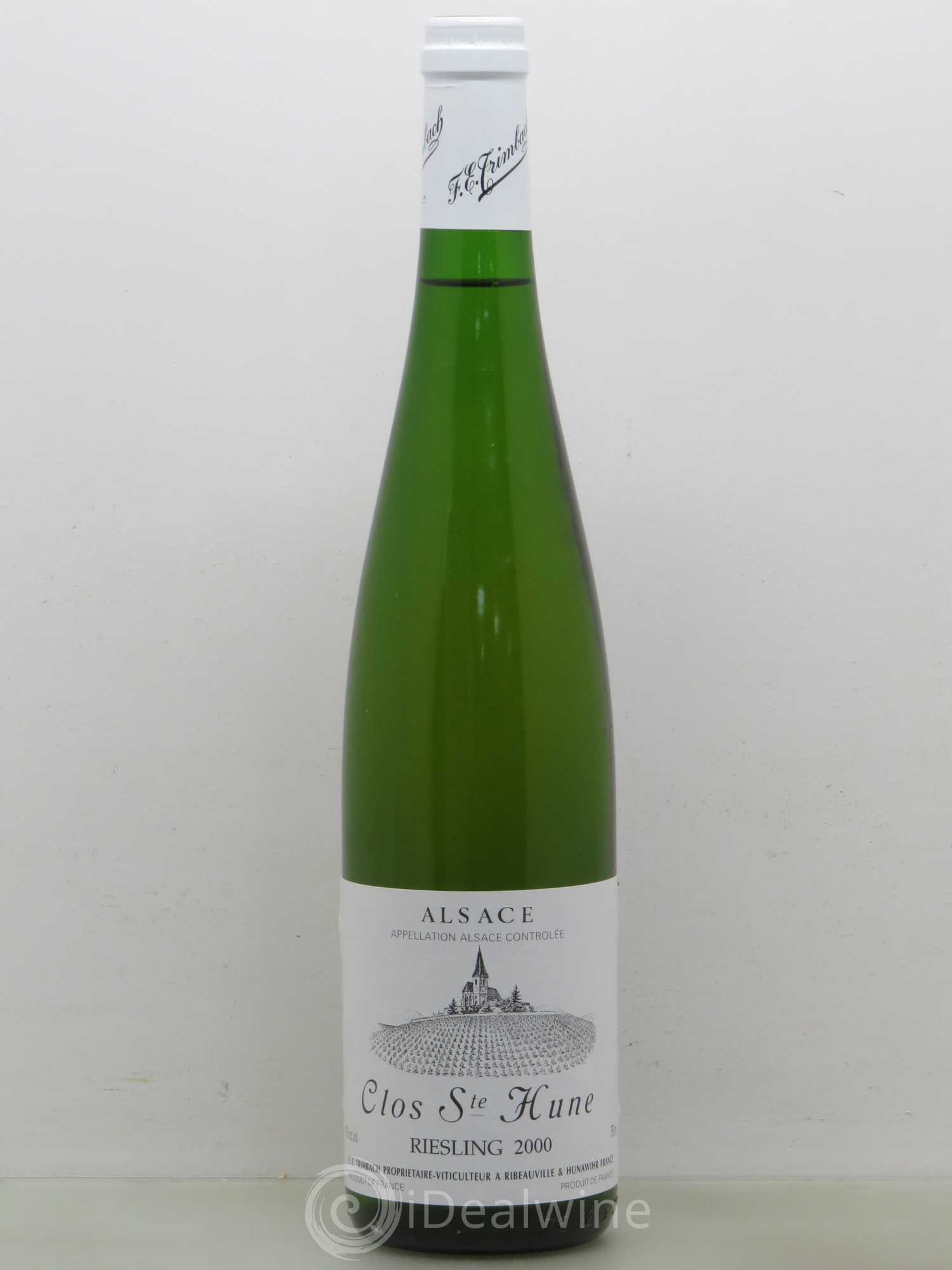 Alsace Riesling Clos Sainte-Hune Trimbach (Domaine) 2000 - Lot de 1 bouteille - 0