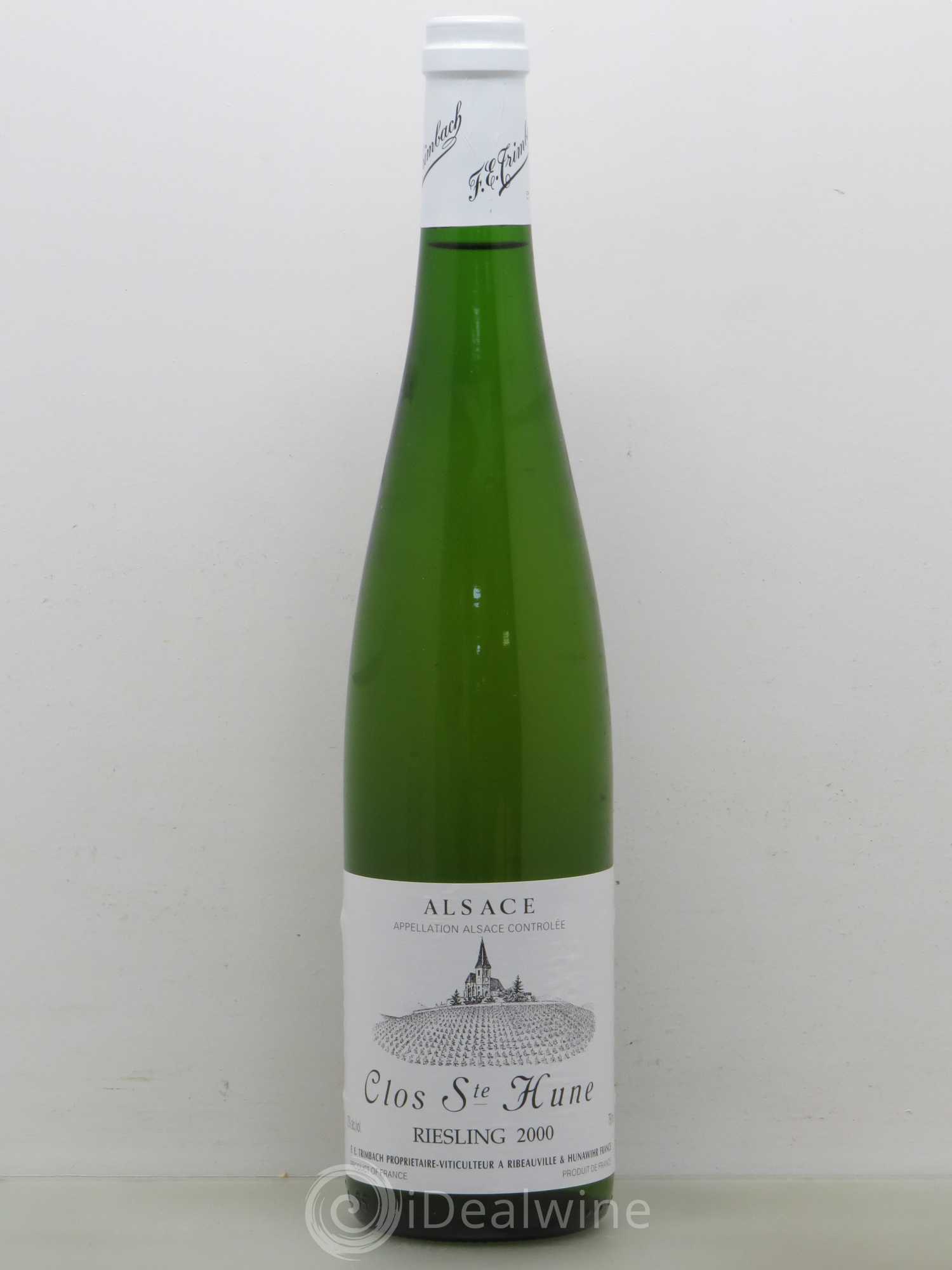 Alsace Riesling Clos Sainte-Hune Trimbach (Domaine) 2000 - Lot de 1 bouteille - 0