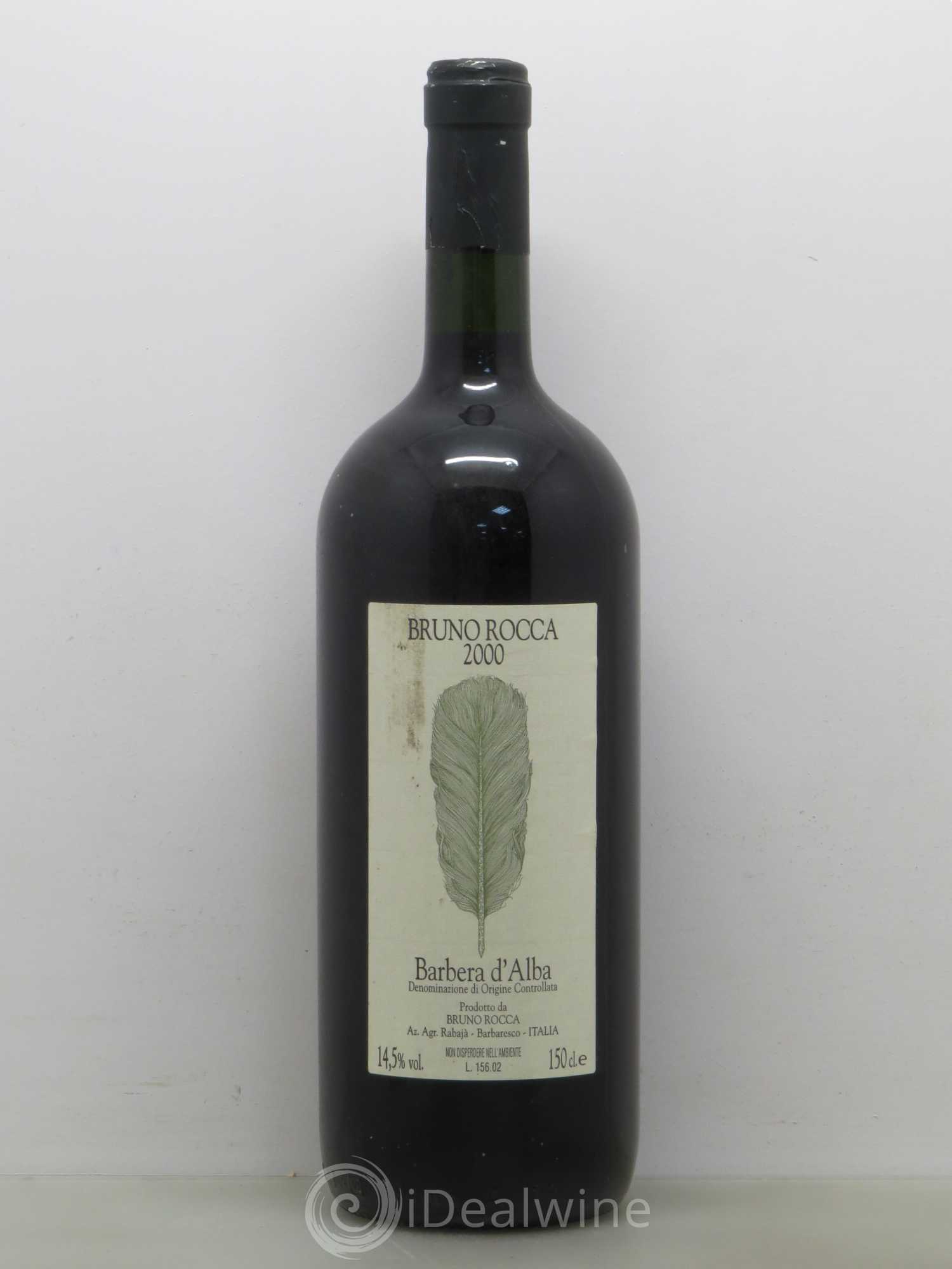 Barbera d'Alba DOC Bruno Rocca 2000 - Posten von 1 Magnum - 0