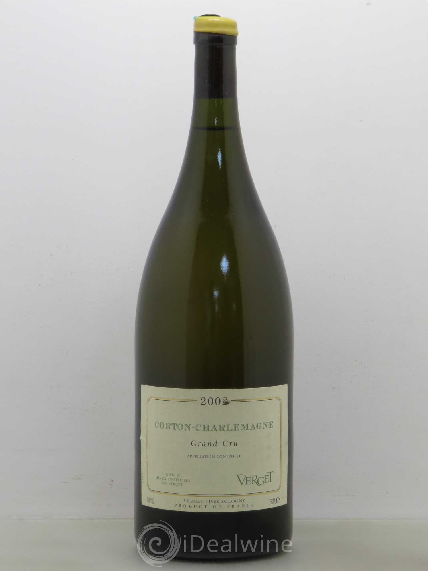 Corton-Charlemagne Grand Cru Verget 2002 - Lot de 1 magnum - 0