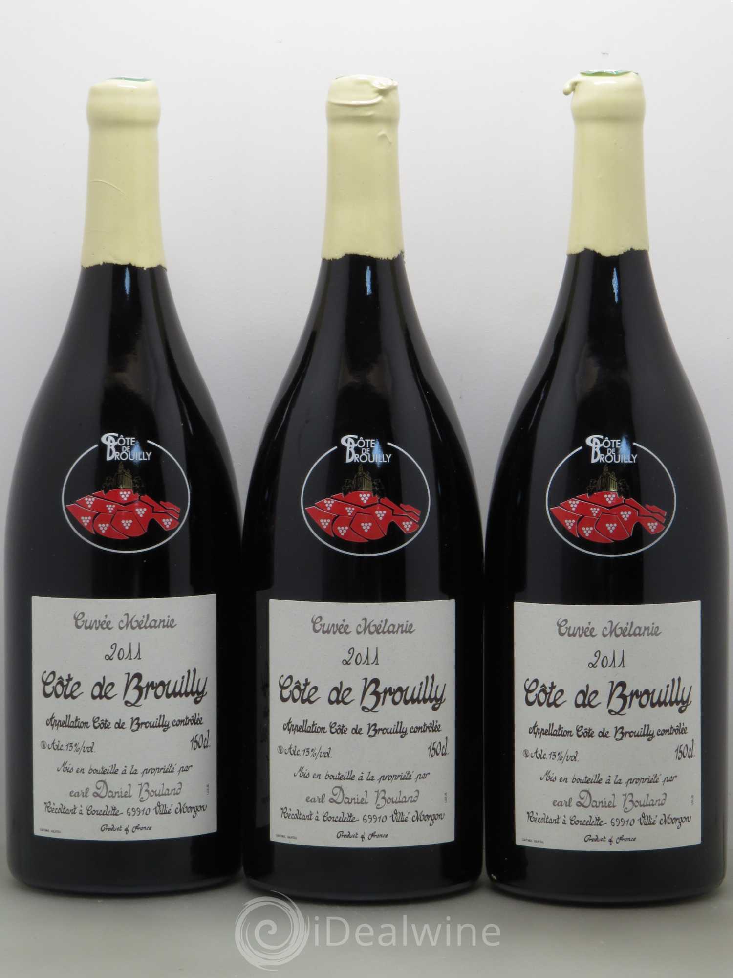 Côte de Brouilly Mélanie Daniel Bouland 2011 - Posten von 3 Magnum - 0