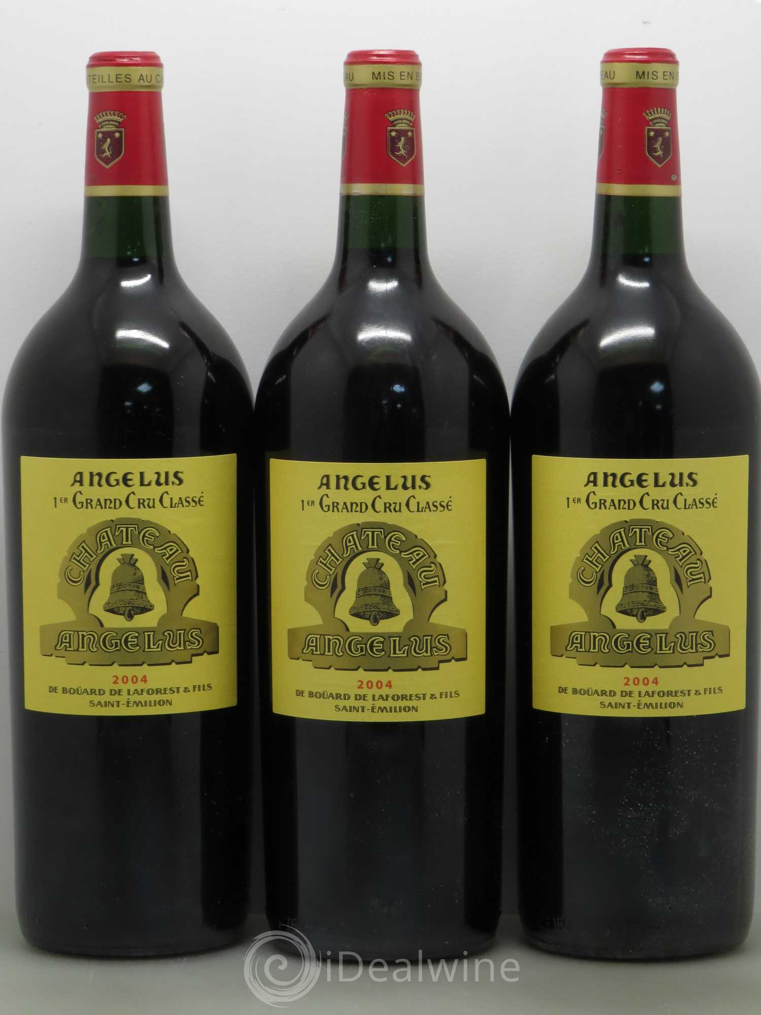 Château Angélus 1er Grand Cru Classé A 2004 - Lot de 6 magnums - 1