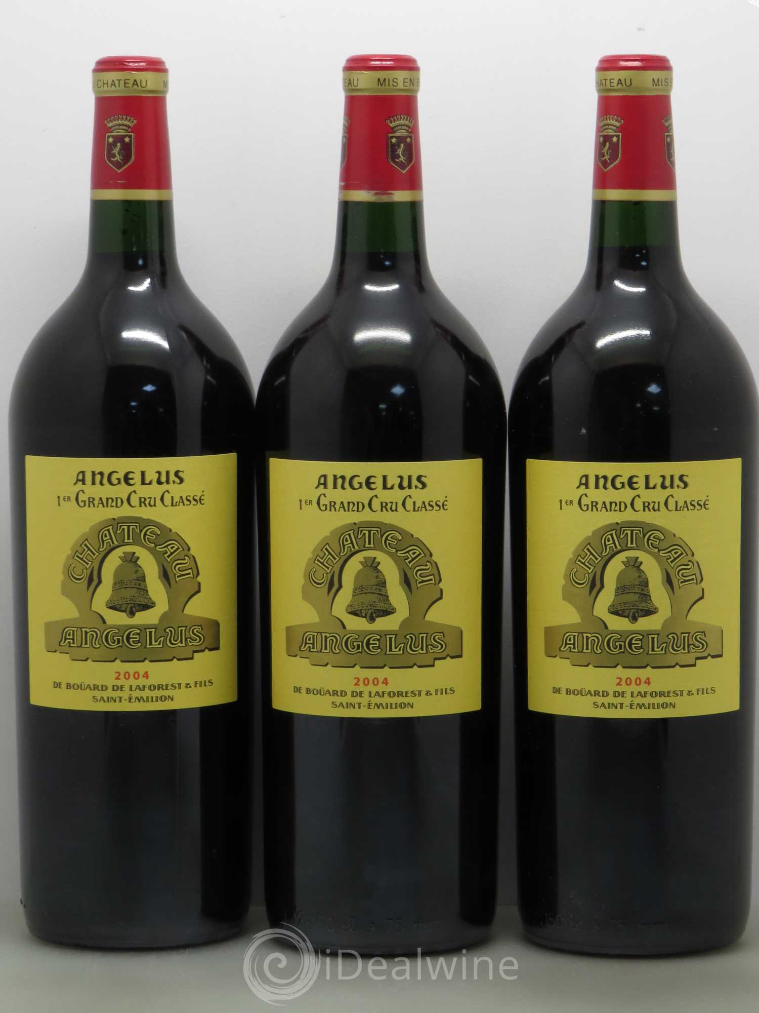 Château Angélus 1er Grand Cru Classé A 2004 - Lot de 6 magnums - 2