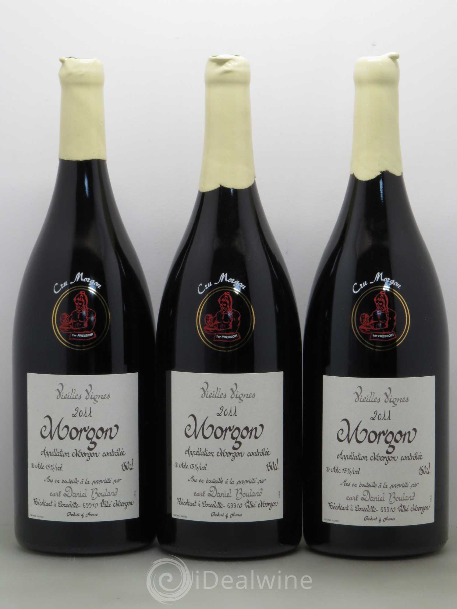 Morgon Vieilles Vignes Daniel Bouland (Domaine) 2011 - Lot de 6 magnums - 1