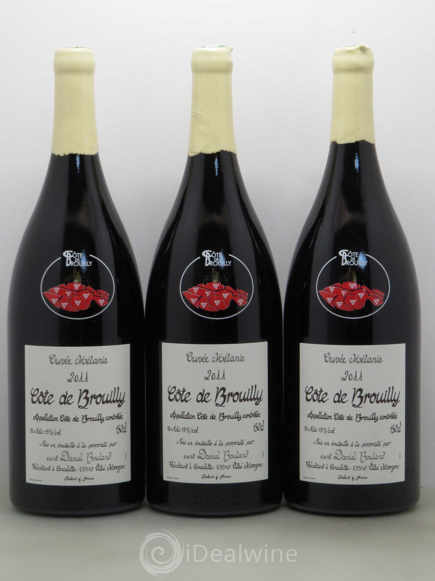 Côte de Brouilly Mélanie Daniel Bouland 2011 - Posten von 6 Magnum - 1