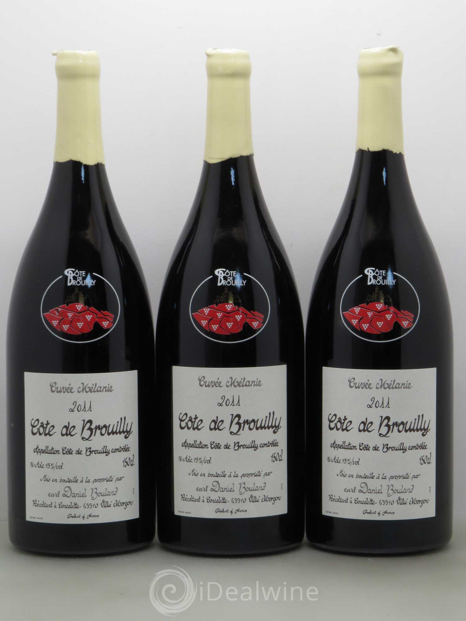 Côte de Brouilly Mélanie Daniel Bouland 2011 - Posten von 6 Magnum - 2
