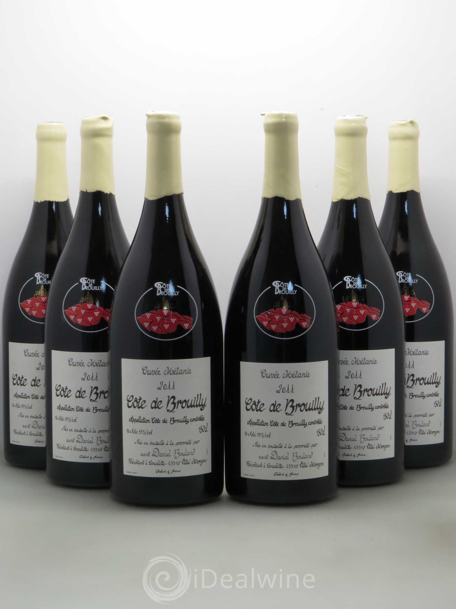 Côte de Brouilly Mélanie Daniel Bouland 2011 - Posten von 6 Magnum - 0