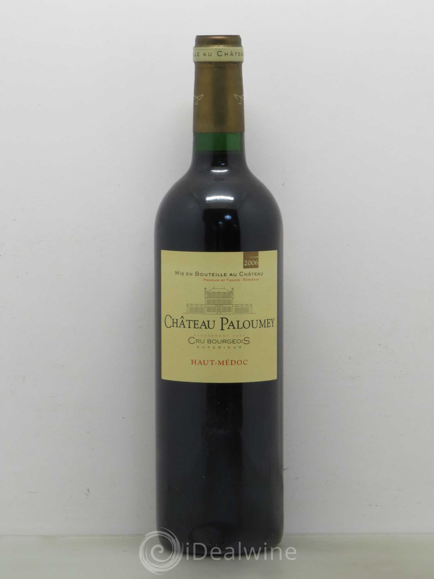 Château Paloumey Cru Bourgeois 2006 - Lot de 1 bouteille - 0