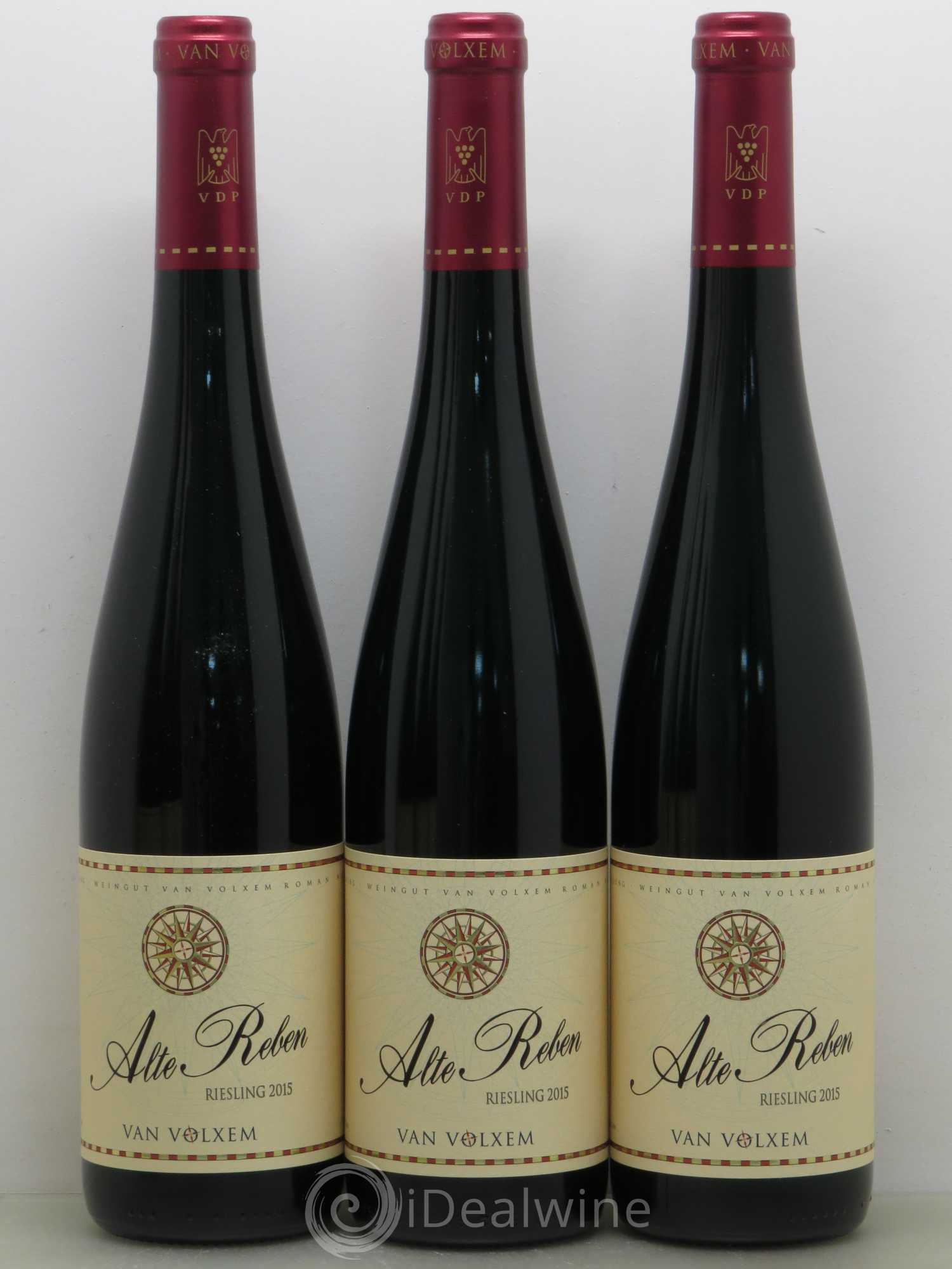 Allemagne Mosel-Saar Van Volxem Alte Reben Riesling 2015 - Lot de 6 bouteilles - 1