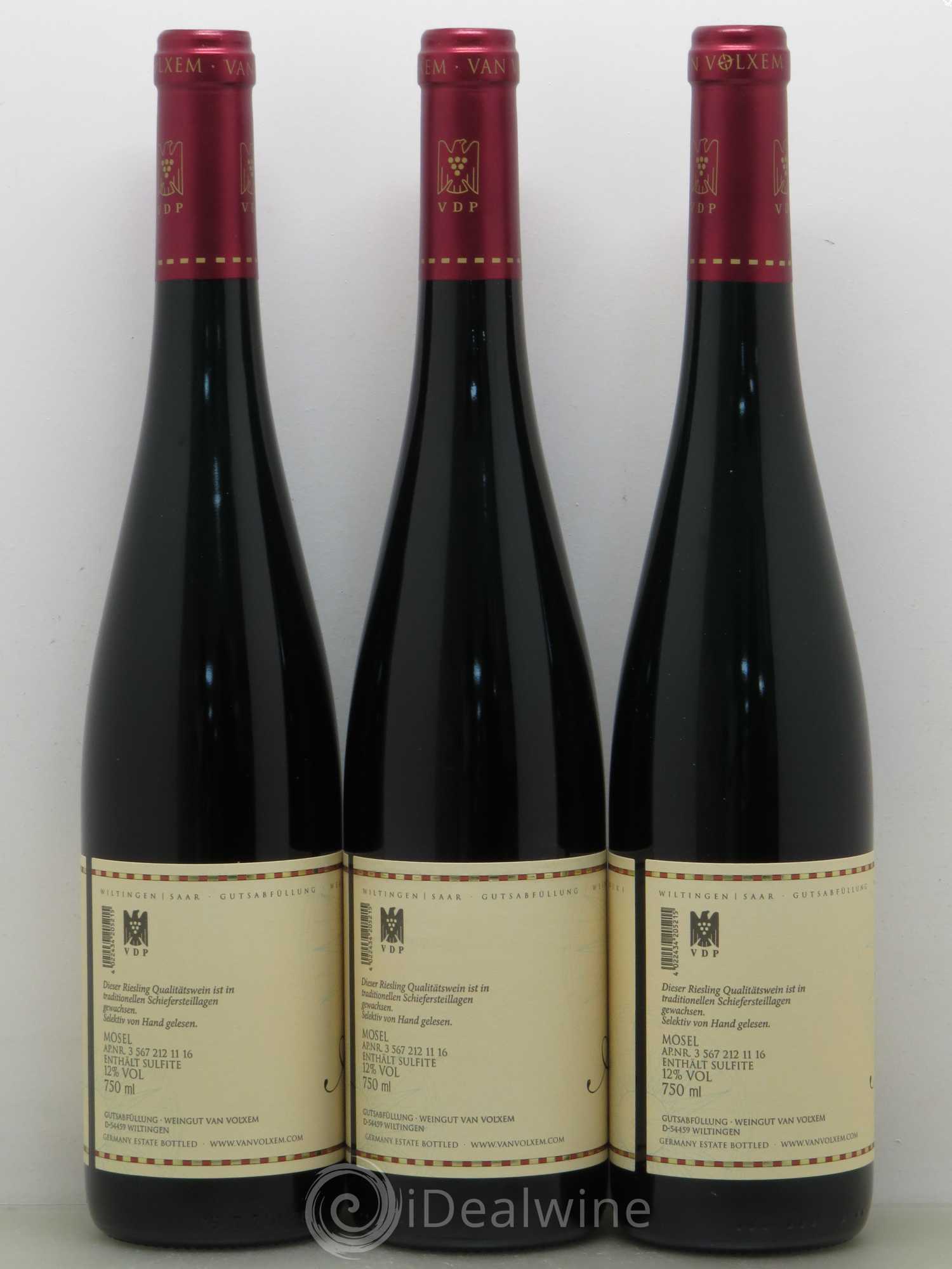 Allemagne Mosel-Saar Van Volxem Alte Reben Riesling 2015 - Lot de 6 bouteilles - 4