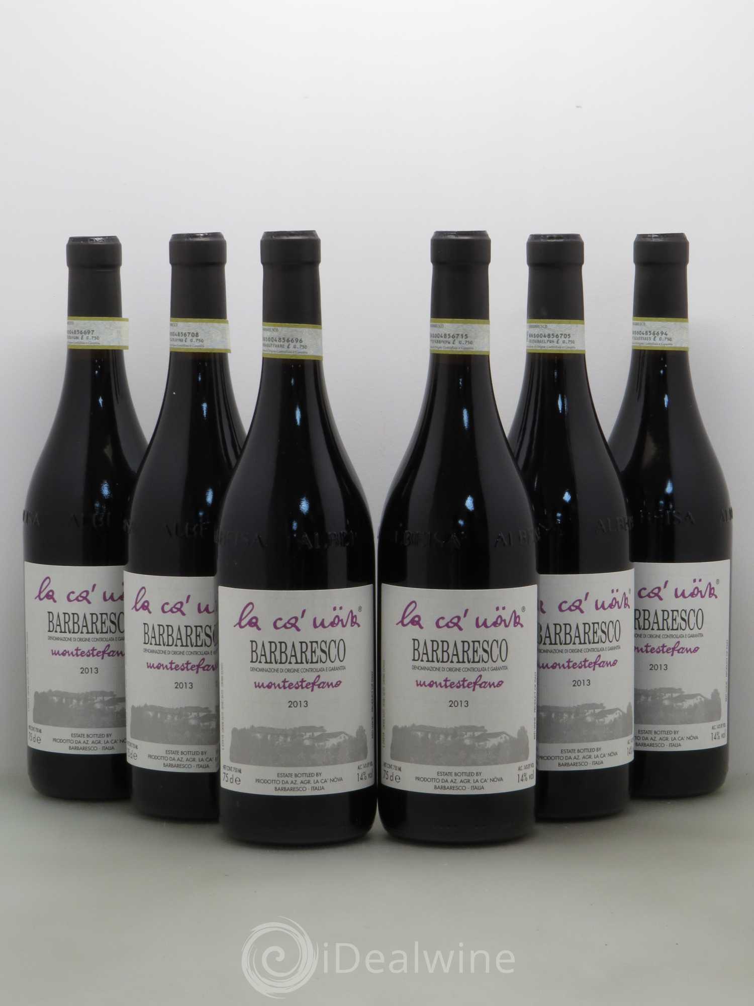Barbaresco DOCG La Ca Nova Montestefano 2013 - Lot de 6 bouteilles - 0