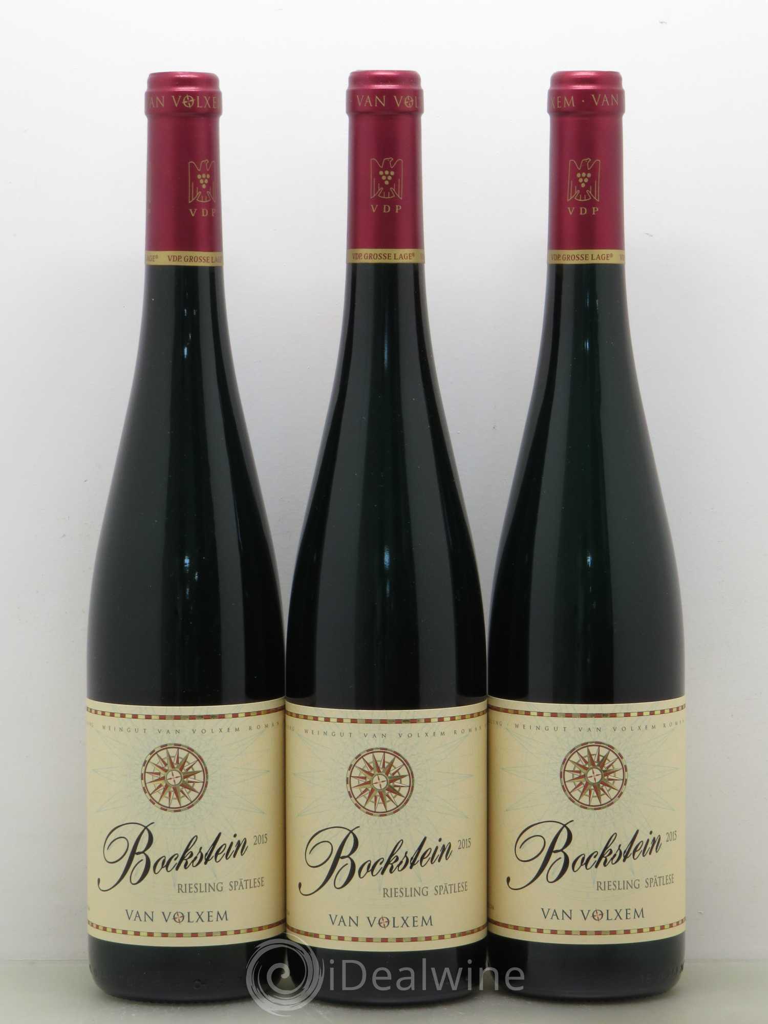 Allemagne Mosel-Saar Van Volxem Bockstein Riesling Spätlese 2015 - Lot de 6 bouteilles - 3