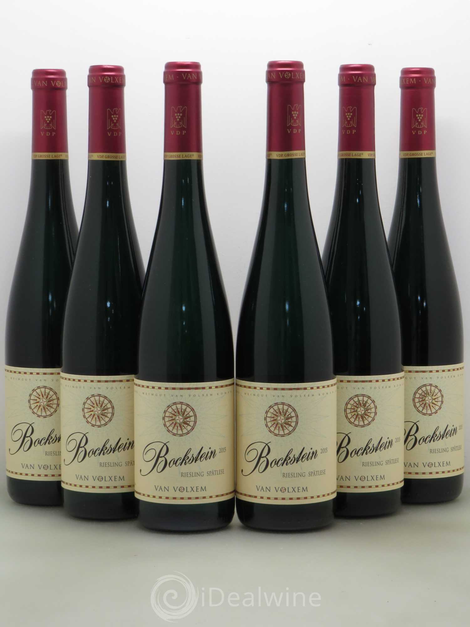 Allemagne Mosel-Saar Van Volxem Bockstein Riesling Spätlese 2015 - Lot de 6 bouteilles - 0