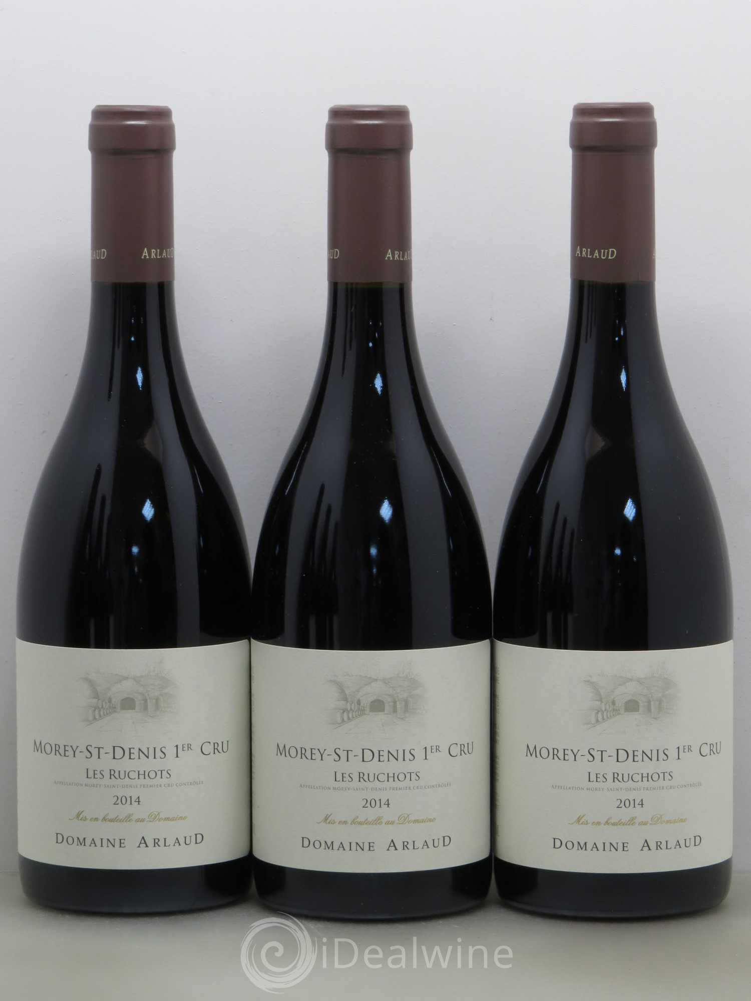 Morey-Saint-Denis 1er Cru Les Ruchots Cyprien Arlaud 2014 - Lot de 6 bouteilles - 1