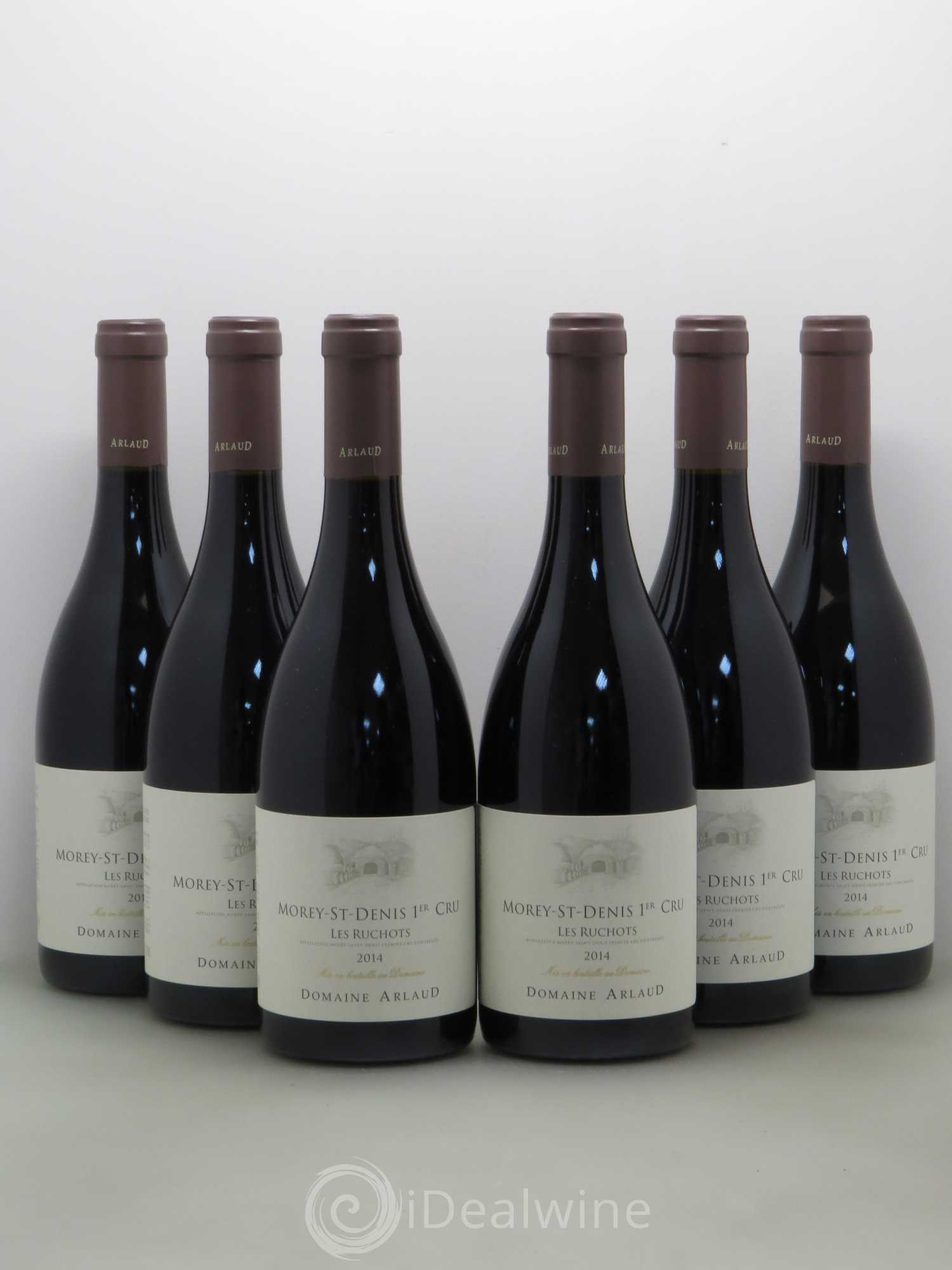 Morey-Saint-Denis 1er Cru Les Ruchots Cyprien Arlaud 2014 - Lot de 6 bouteilles - 0