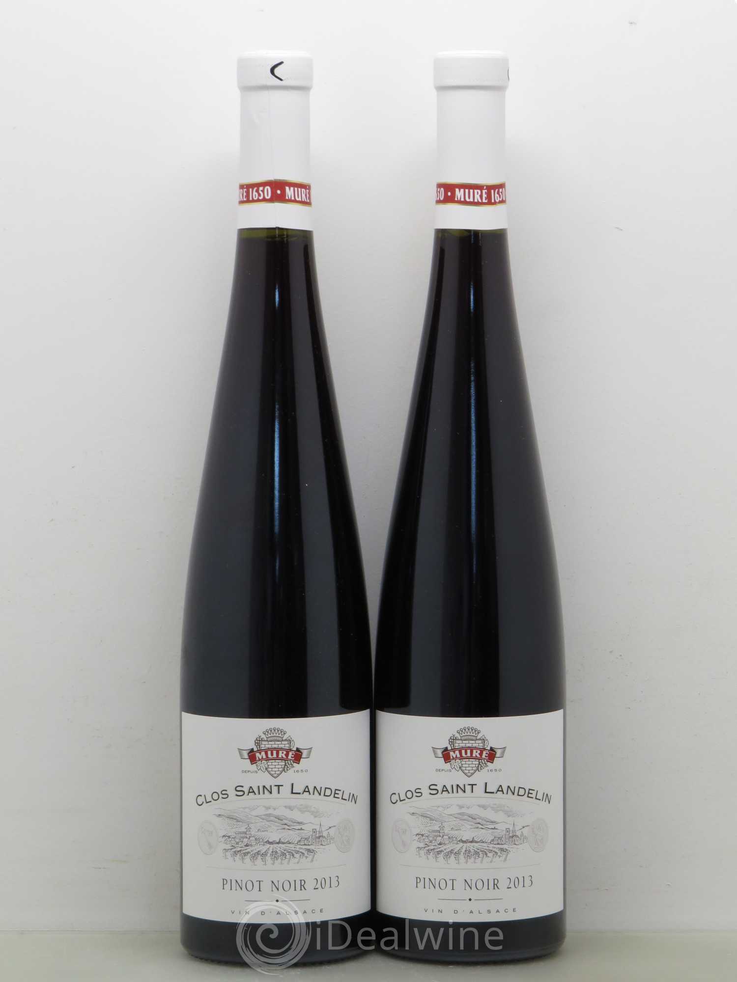 Alsace Clos Saint Landelin pinot noir René Muré 2013 - Posten von 2 Flaschen - 0