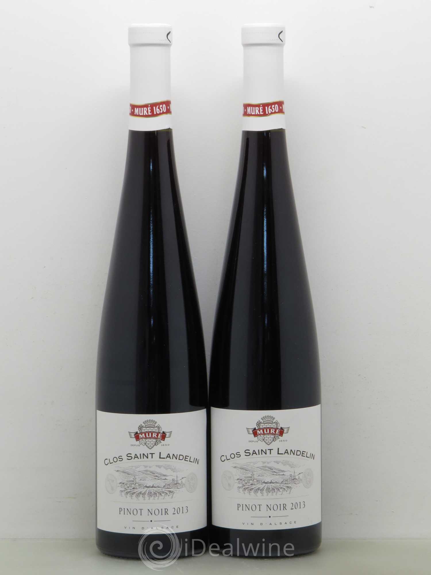 Alsace Clos Saint Landelin pinot noir René Muré 2013 - Posten von 2 Flaschen - 0
