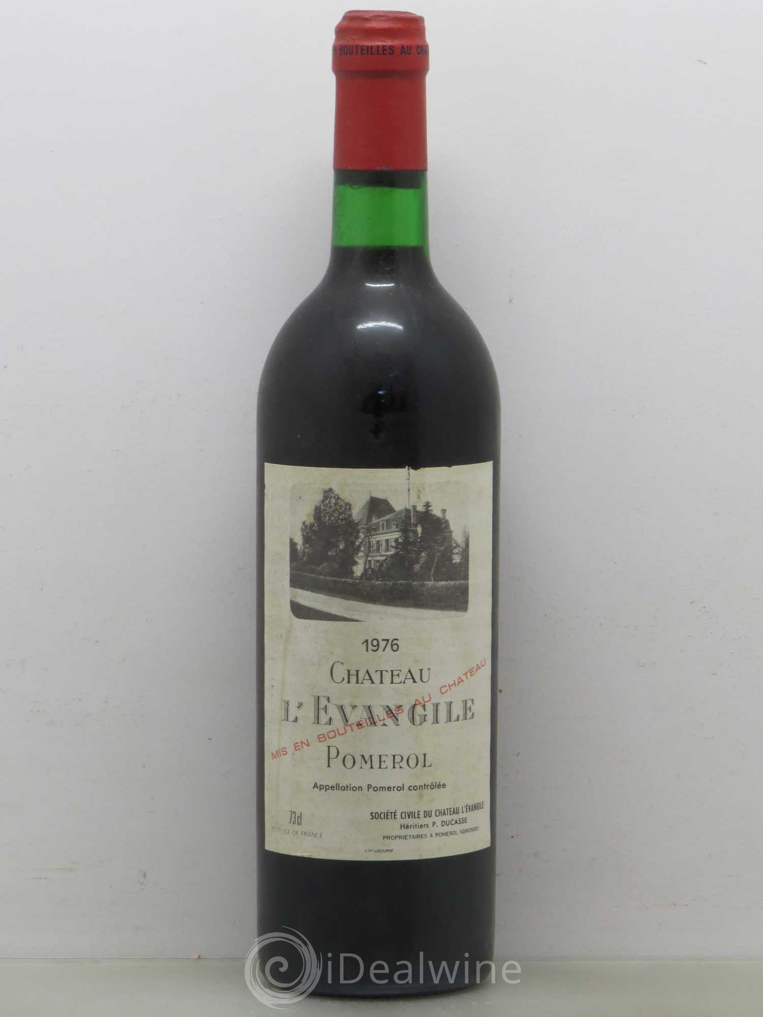 Château l' Évangile 1976 - Lot de 1 bouteille - 0