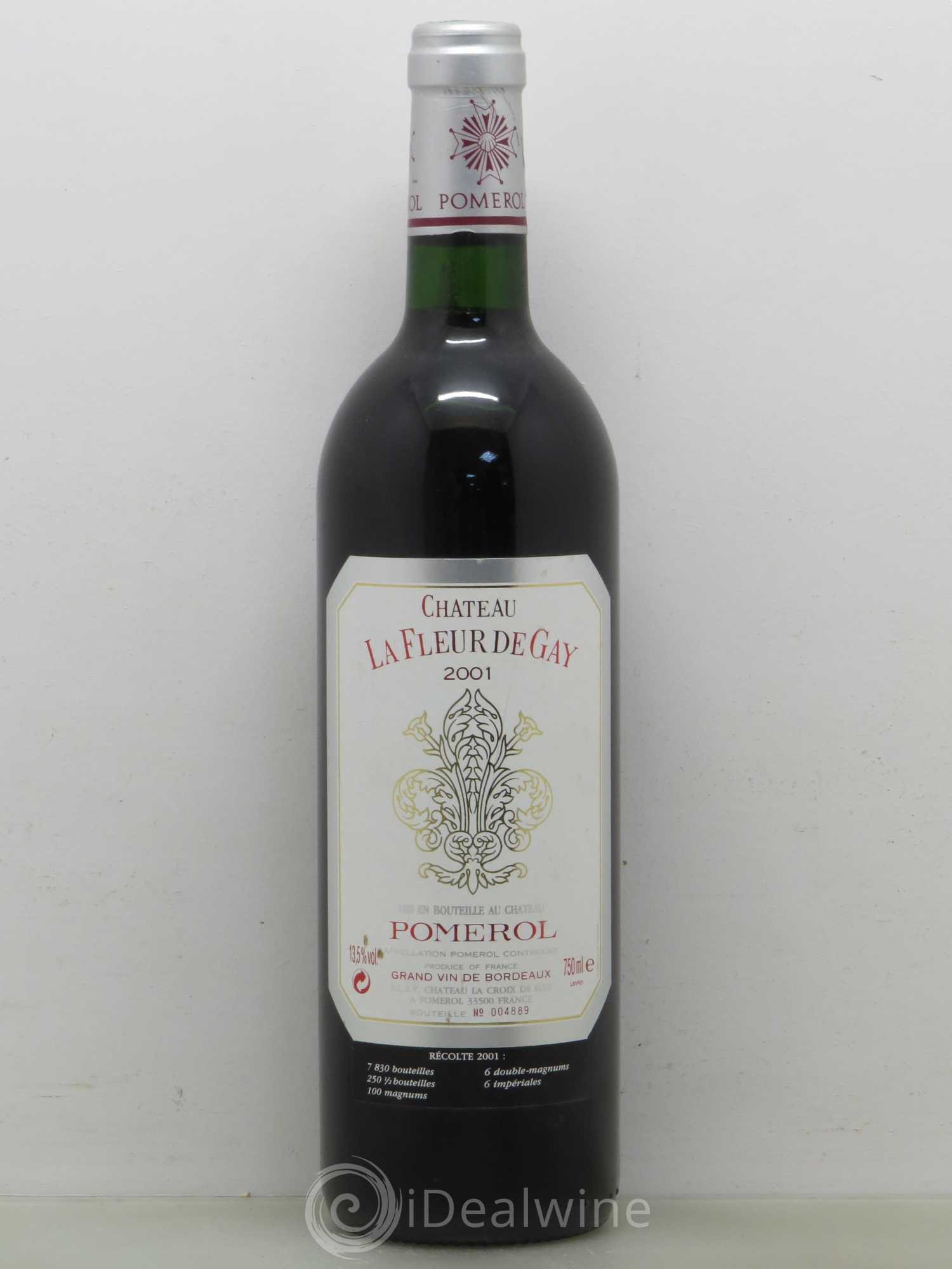 Château la Fleur de Gay 2001 - Lot de 1 bouteille - 0