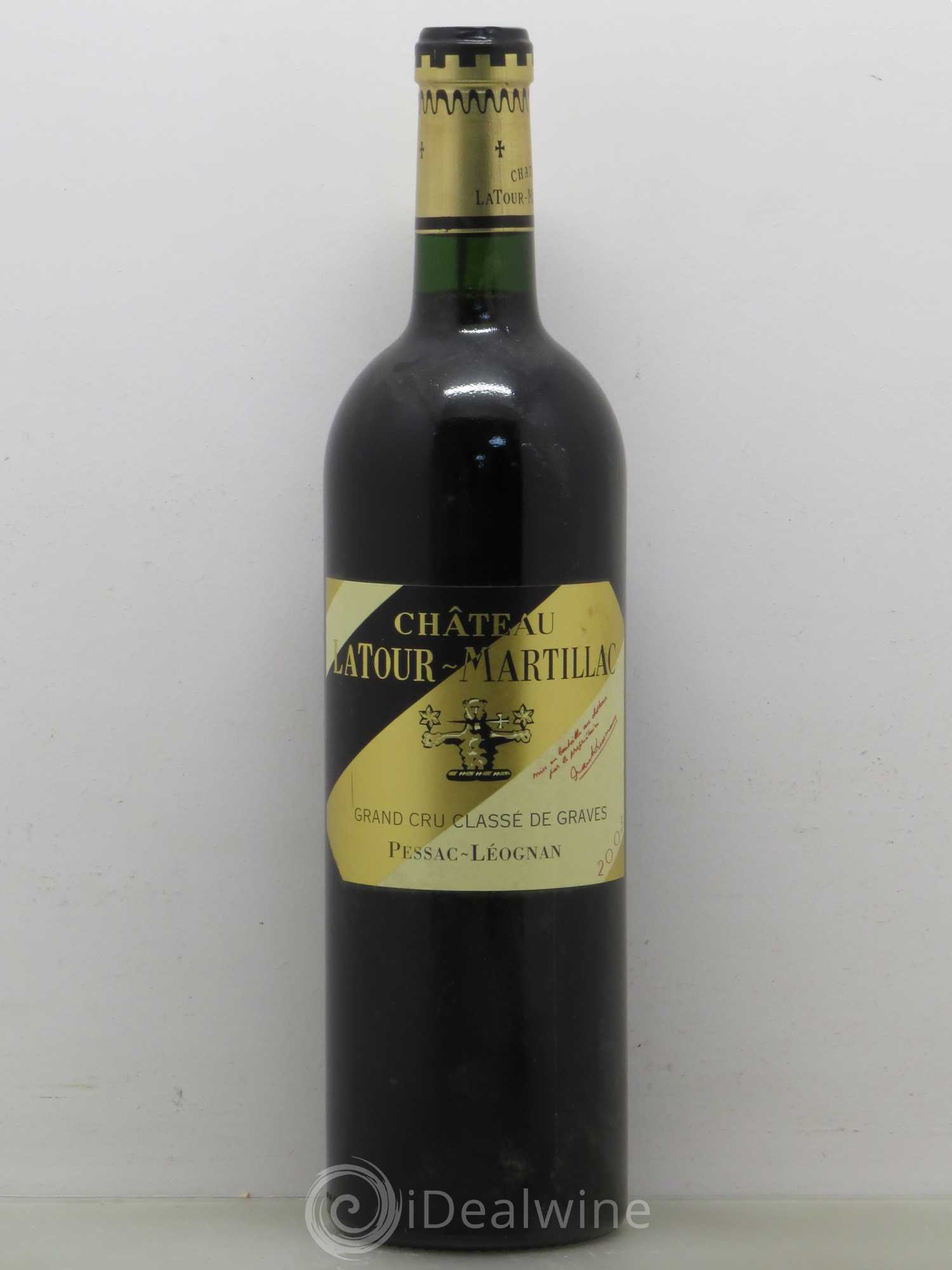 Château Latour-Martillac Cru Classé de Graves 2005 - Lot de 1 bouteille - 0