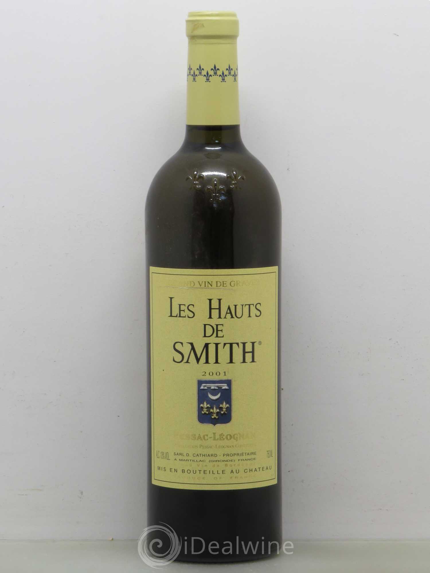 Les Hauts de Smith Second Vin 2001 - Lot de 1 bouteille - 0
