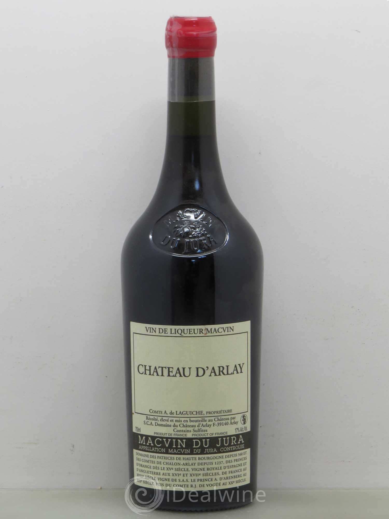 Côtes du Jura Macvin Château D'Arlay - Lot de 1 bouteille - 0