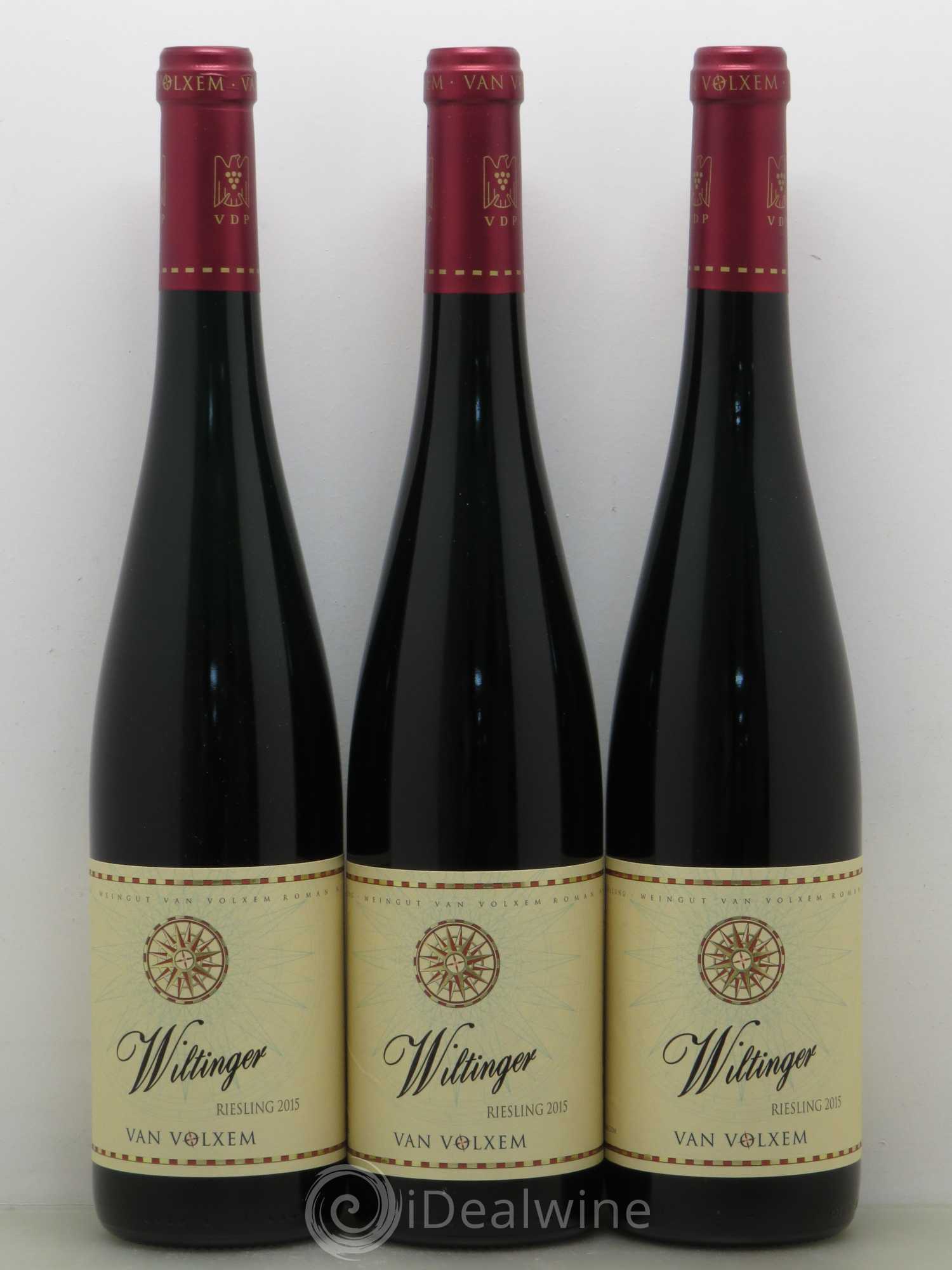 Allemagne Mosel-Saar Van Volxem Wiltinger Riesling  2015 - Lot de 6 bouteilles - 3