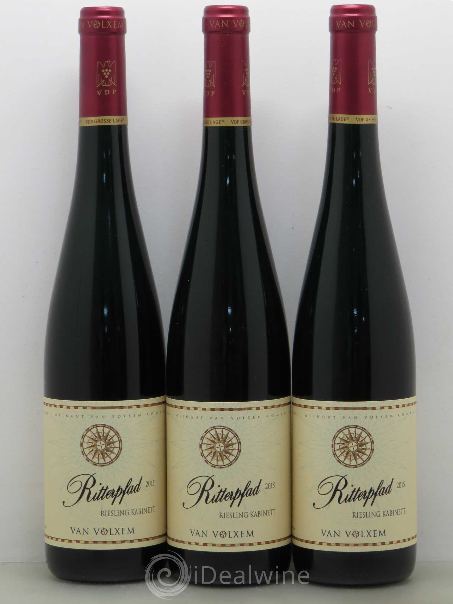 Allemagne Mosel-Saar Van Volxem Ritterpfad Riesling Kabinett 2015 - Lot de 6 bouteilles - 3