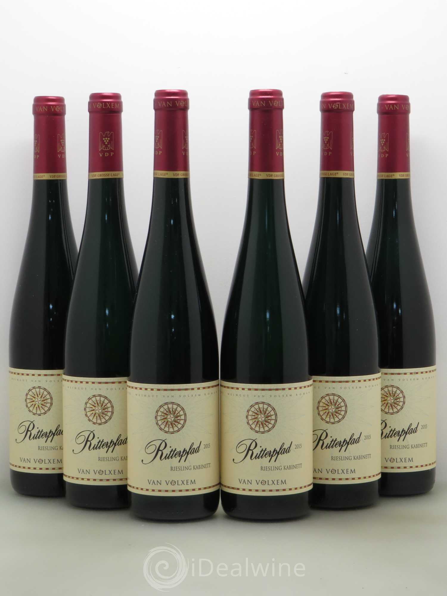 Allemagne Mosel-Saar Van Volxem Ritterpfad Riesling Kabinett 2015 - Lot de 6 bouteilles - 0