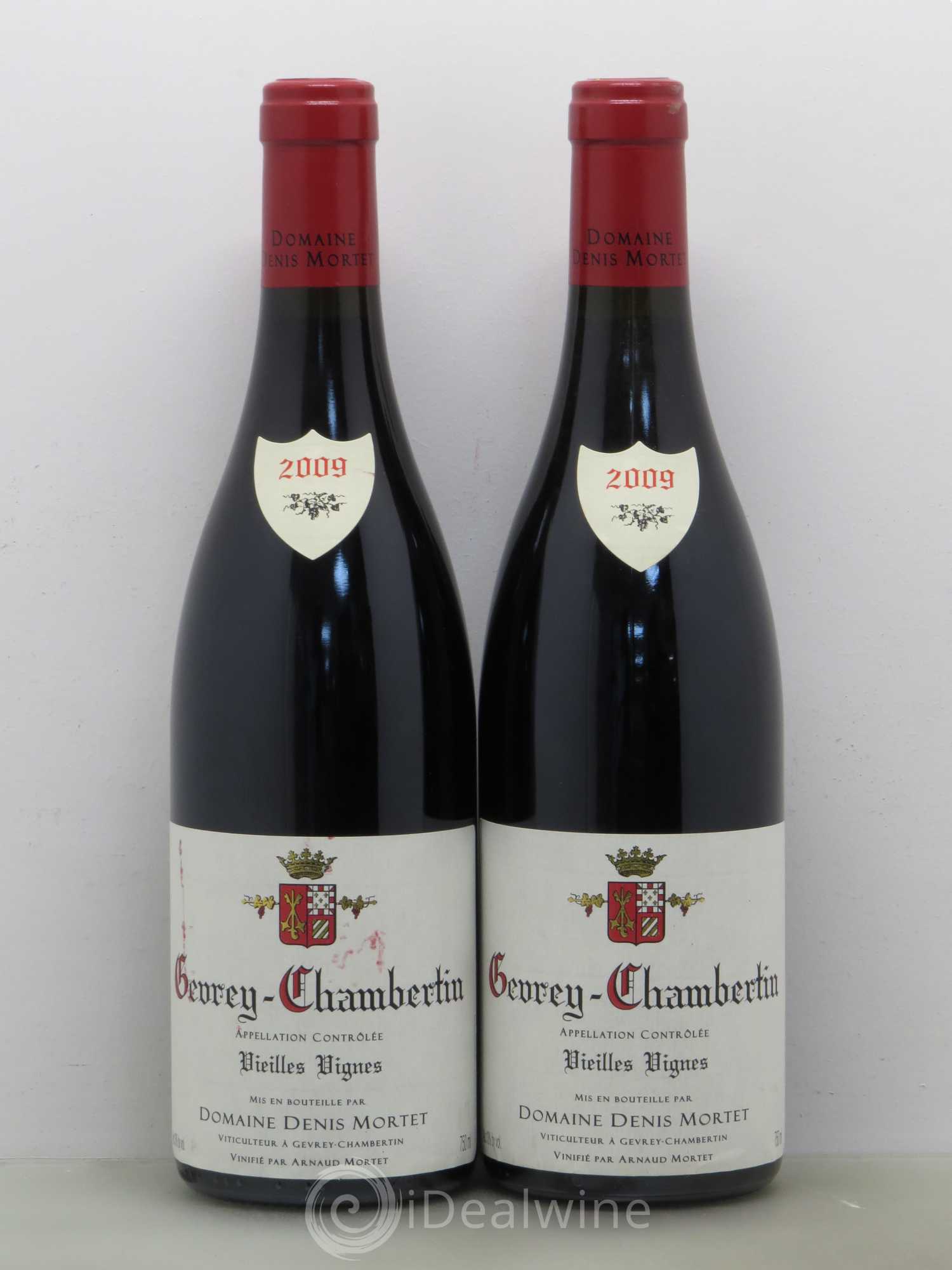 Gevrey-Chambertin Vieilles vignes Denis Mortet (Domaine) 2009 - Lot de 2 bouteilles - 0